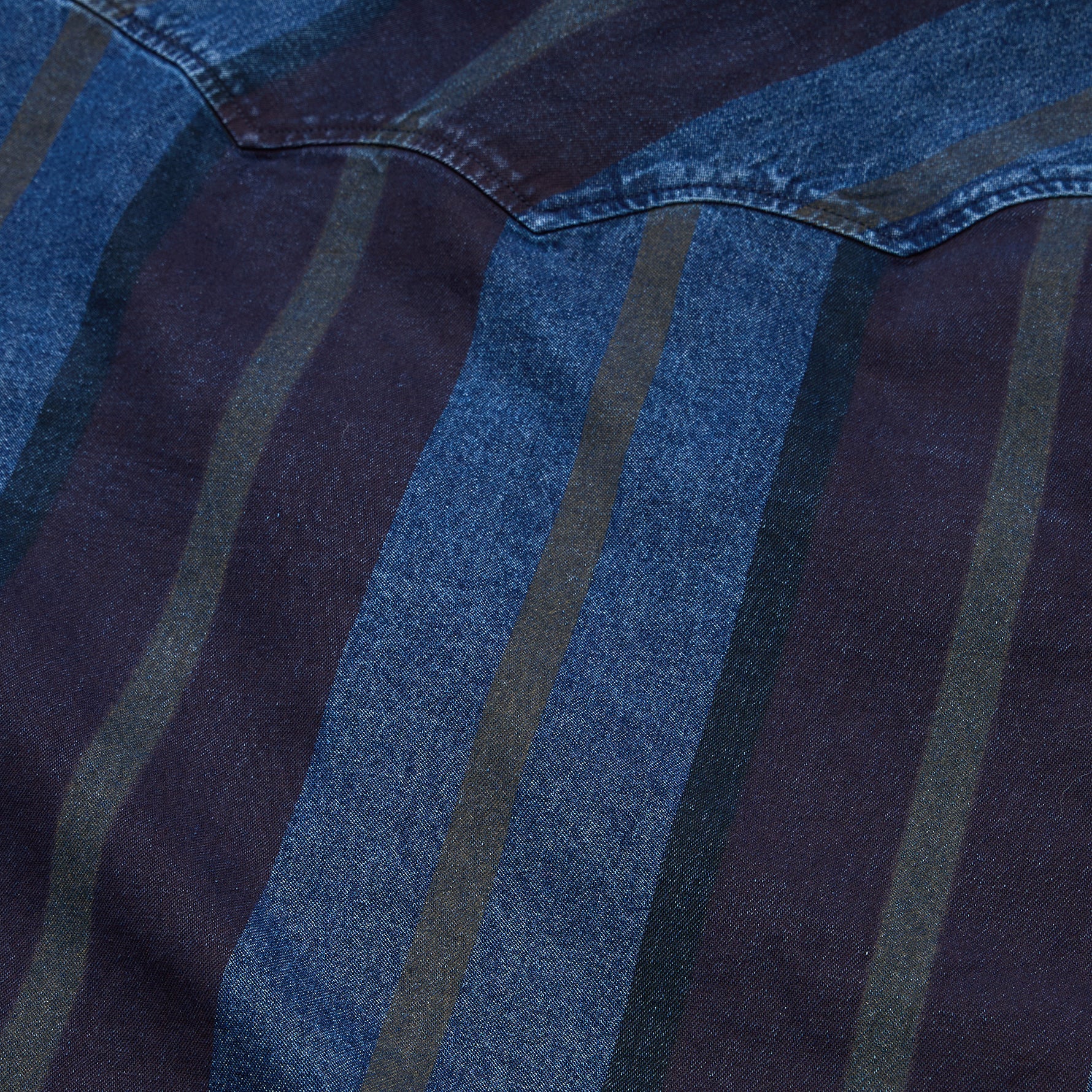 Dust Up Denim "'Eggplant Driver Stripe"