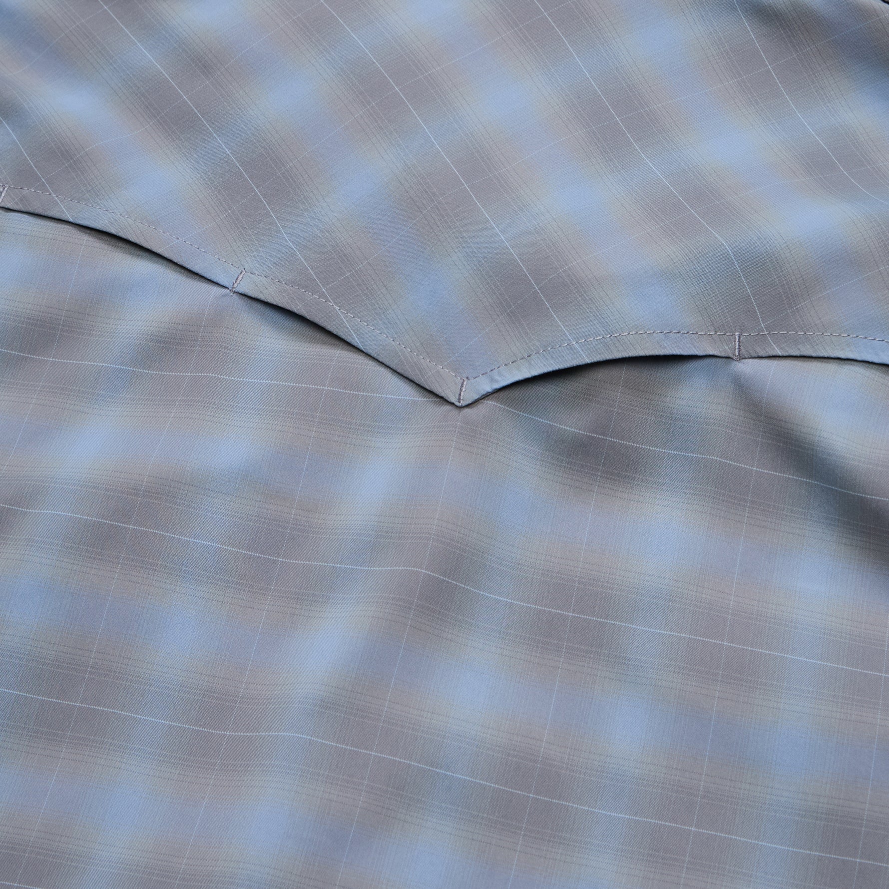 H Bar B Tech Longsleeve "Kent Plaid Tradewinds"