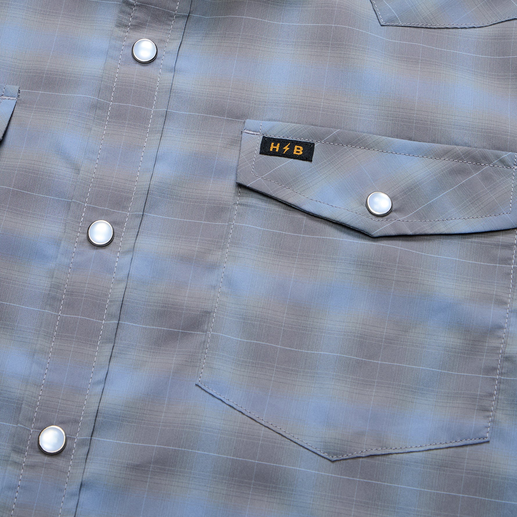 H Bar B Tech Longsleeve "Kent Plaid Tradewinds"