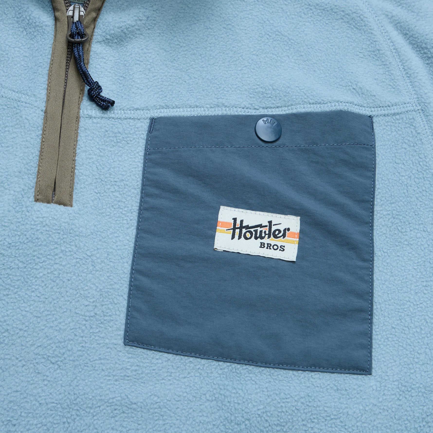 Free Range Fleece "Iron Blue"