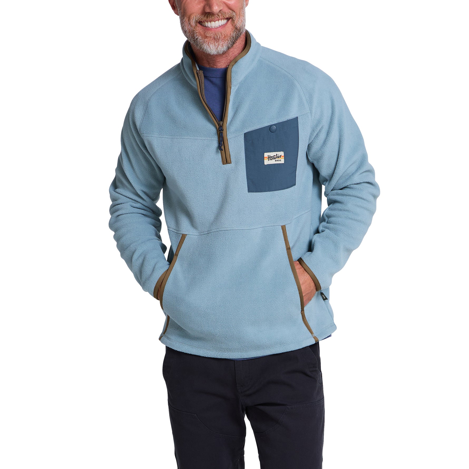 Free Range Fleece "Iron Blue"