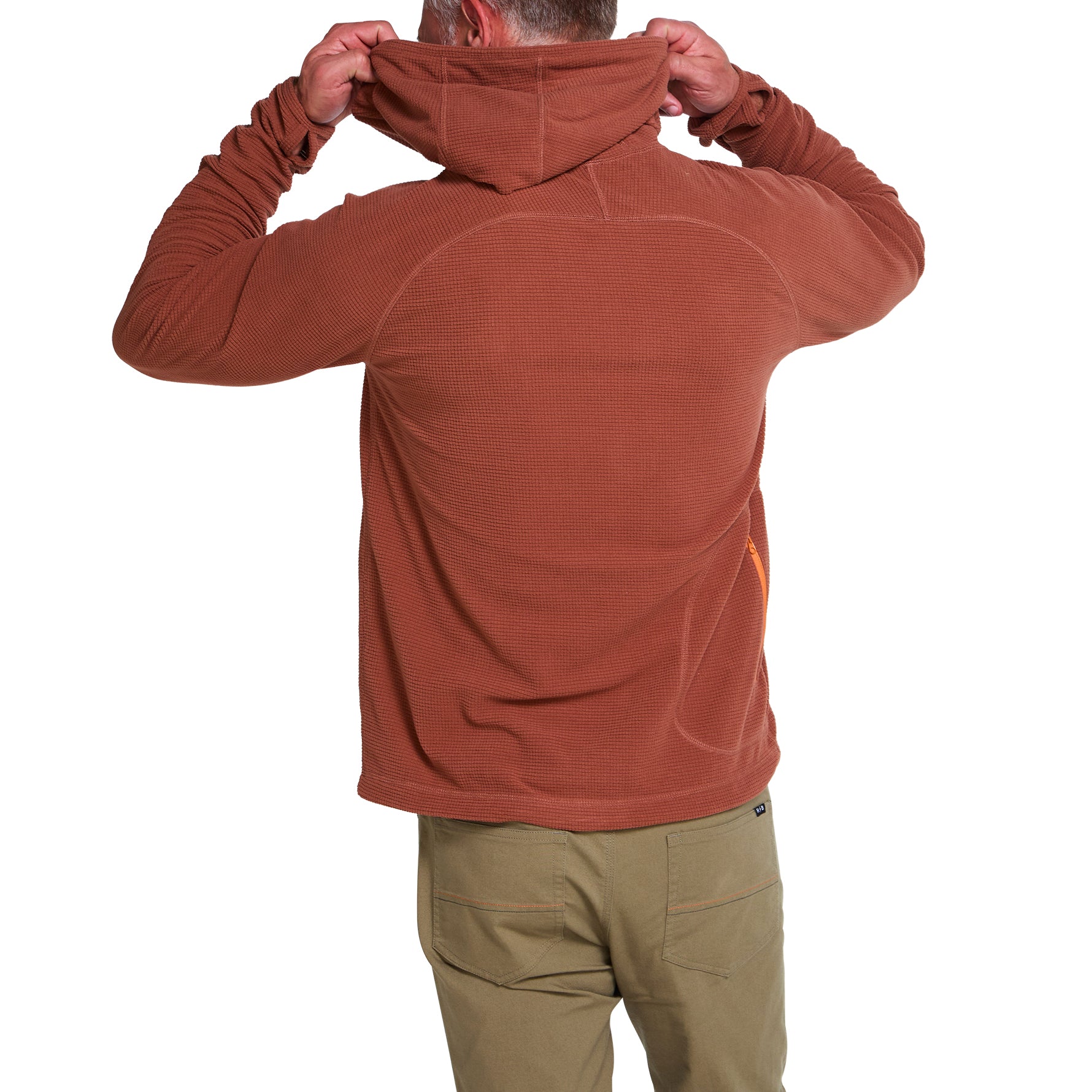 Palo Duro Fleece Hoodie "Mink Brown"