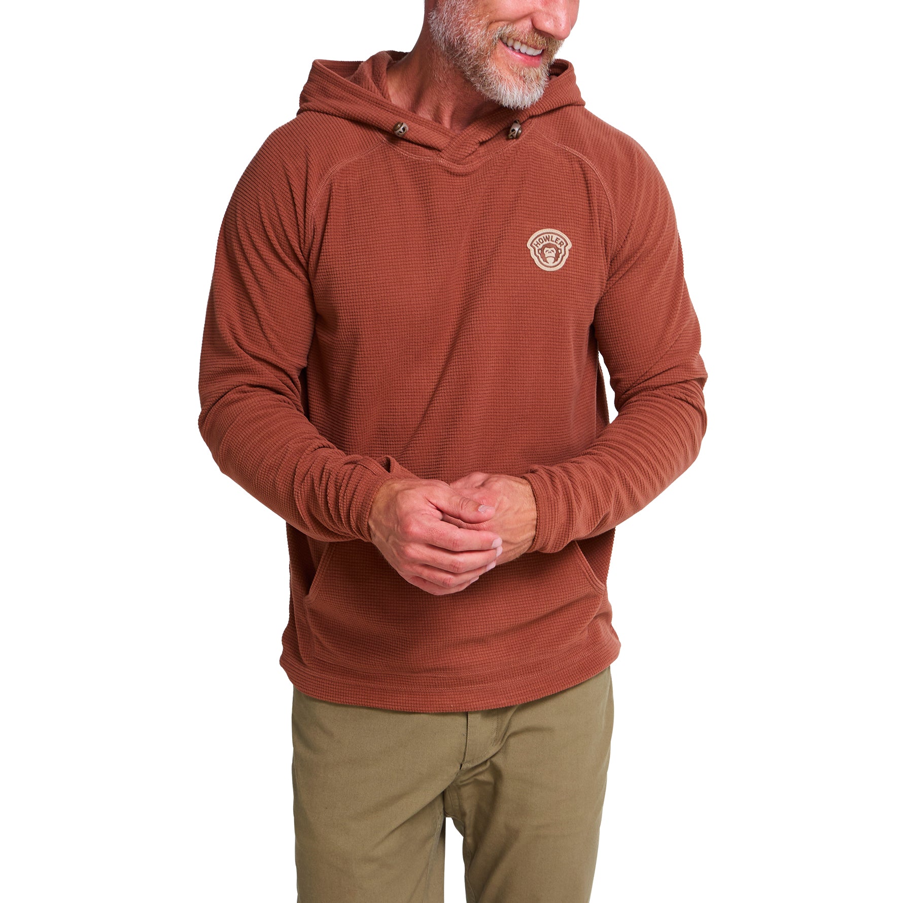 Palo Duro Fleece Hoodie "Mink Brown"