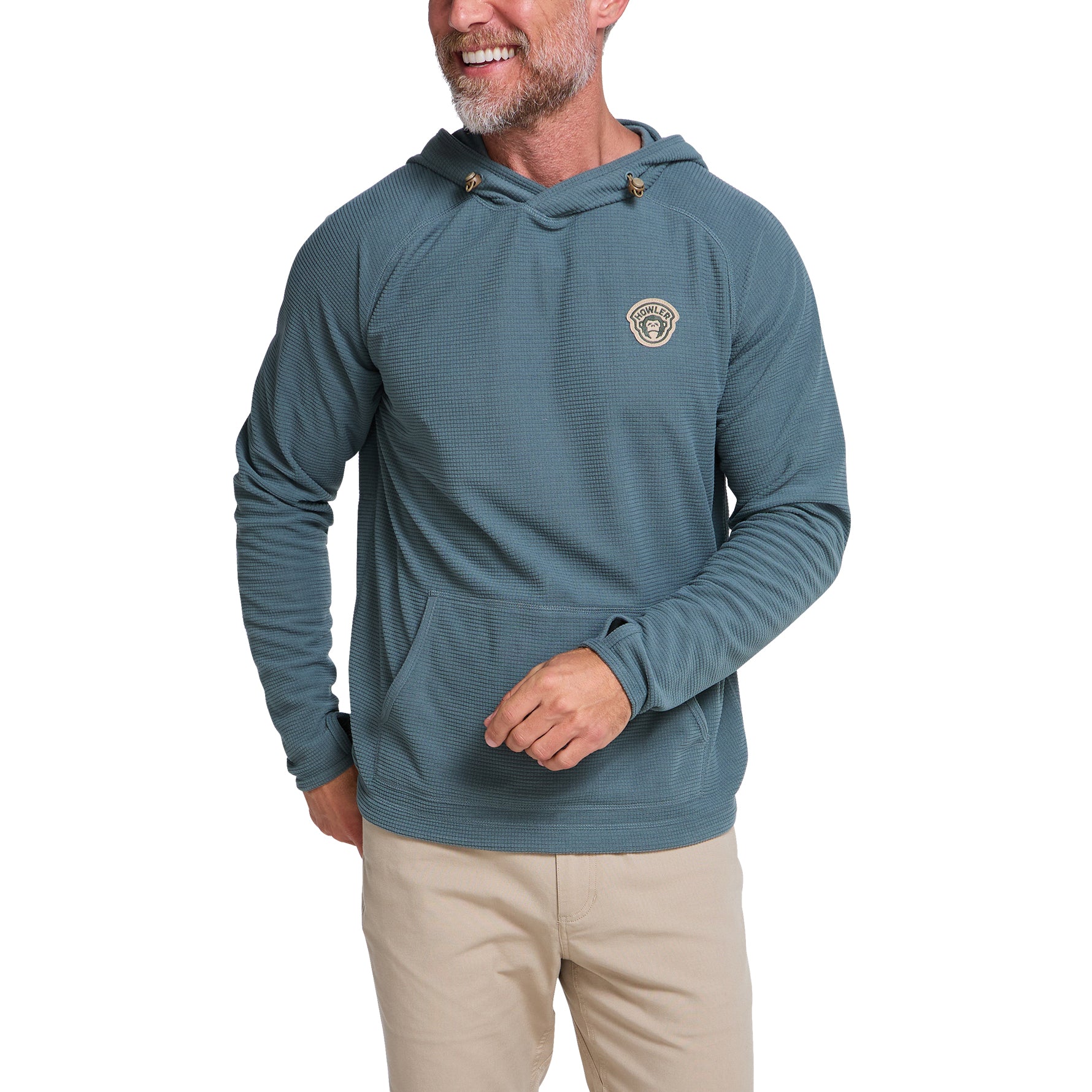 Palo Duro Fleece Hoodie "Stormy Sea"