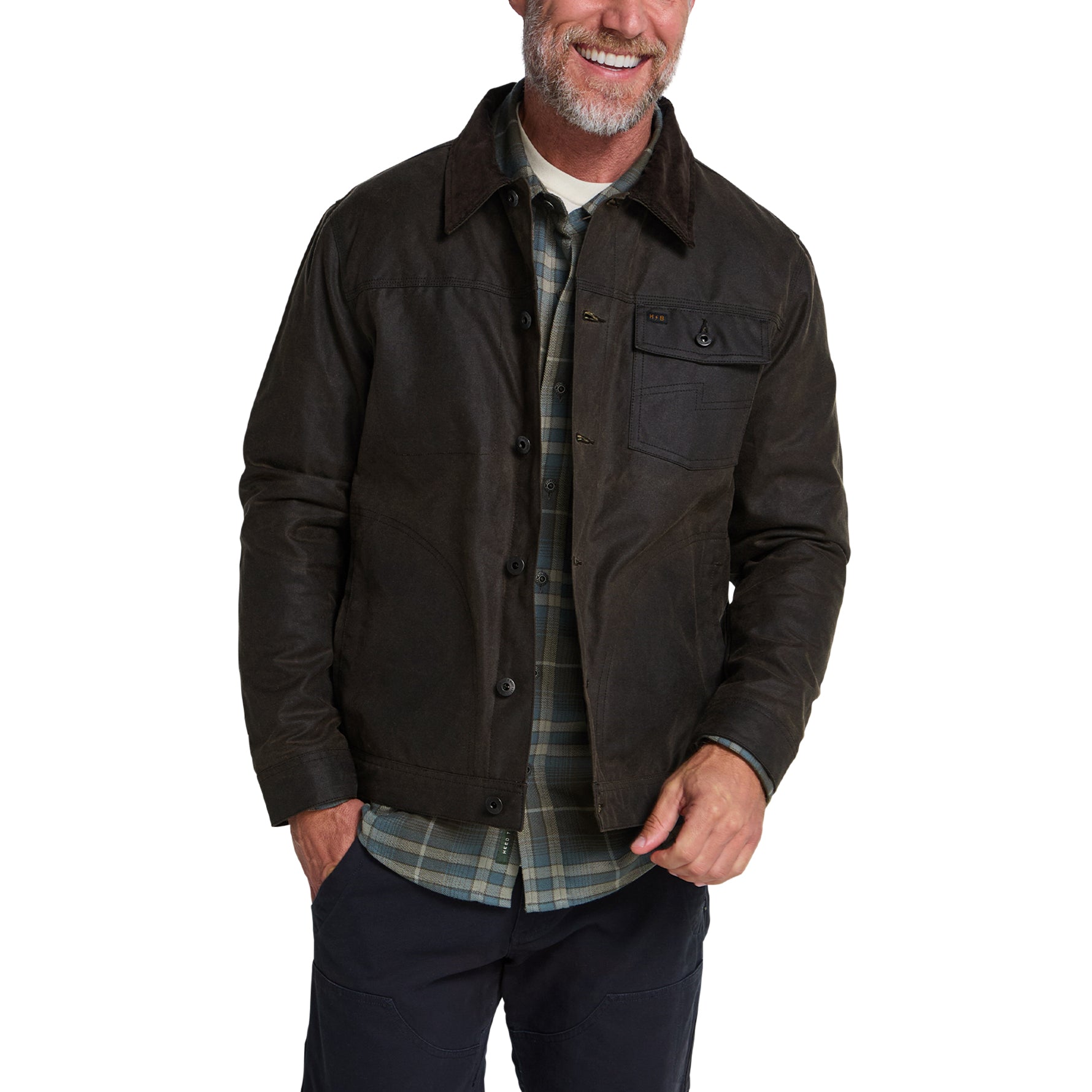 Waxed Depot Jacket "Bark"