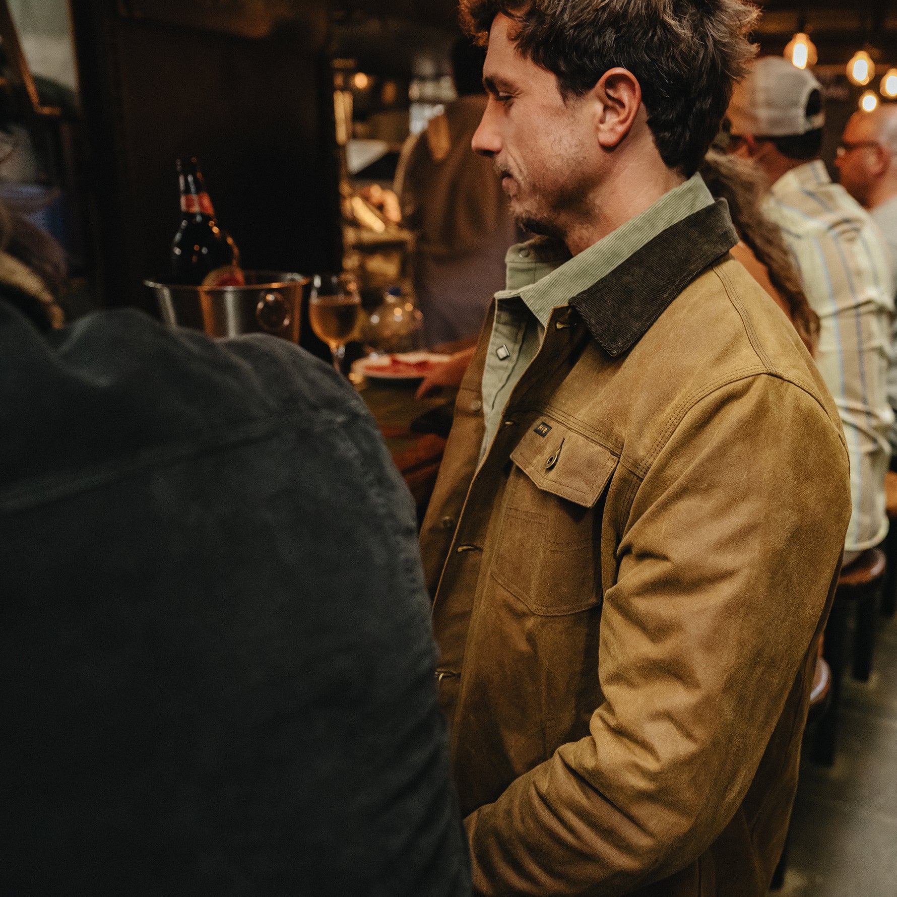 Waxed Depot Jacket "Camel"