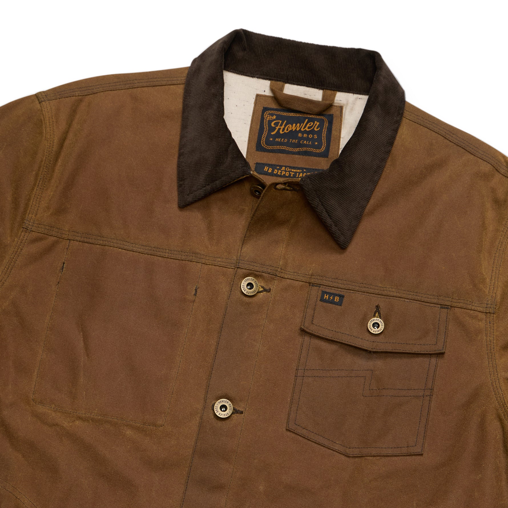 Waxed Depot Jacket "Camel"