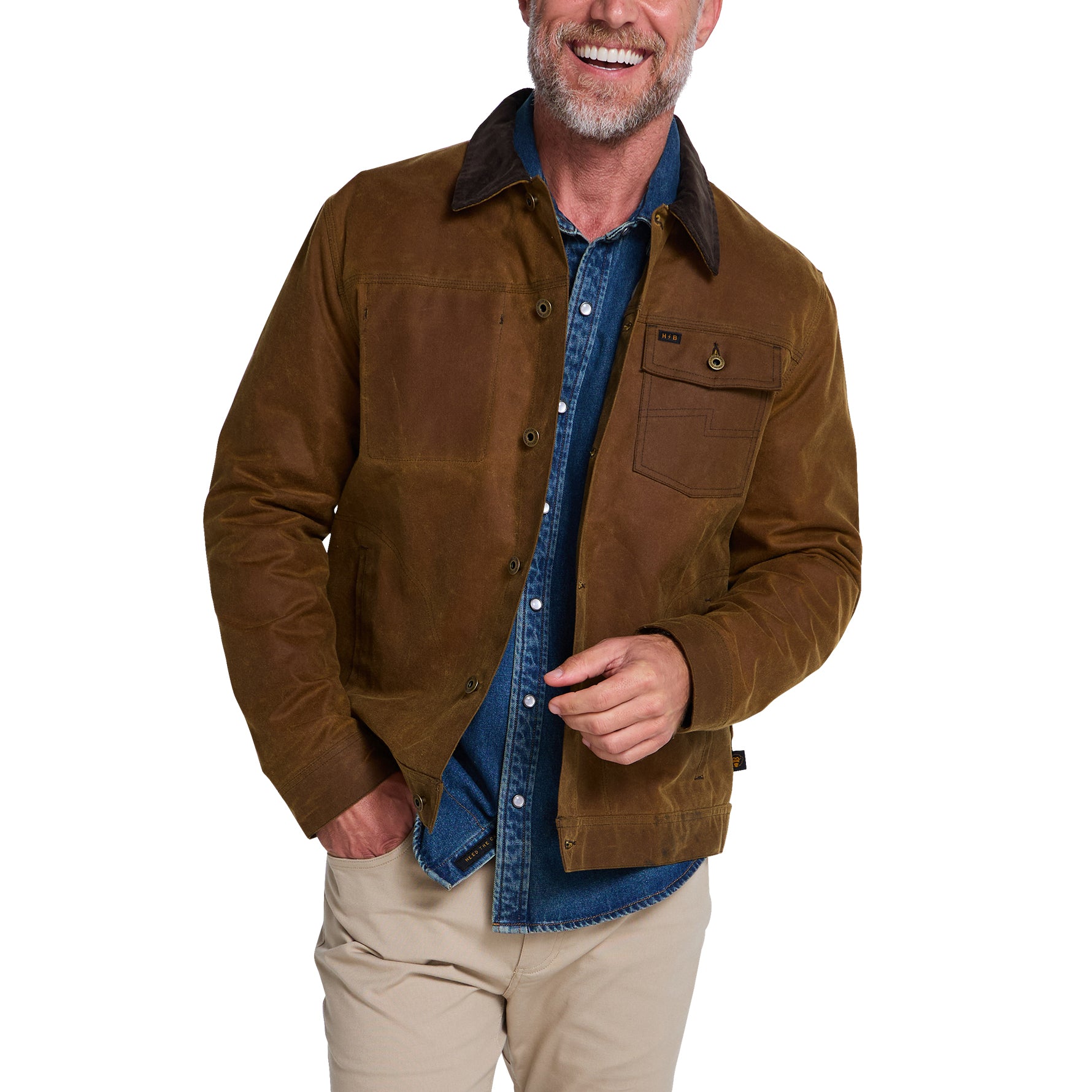 Waxed Depot Jacket "Camel"