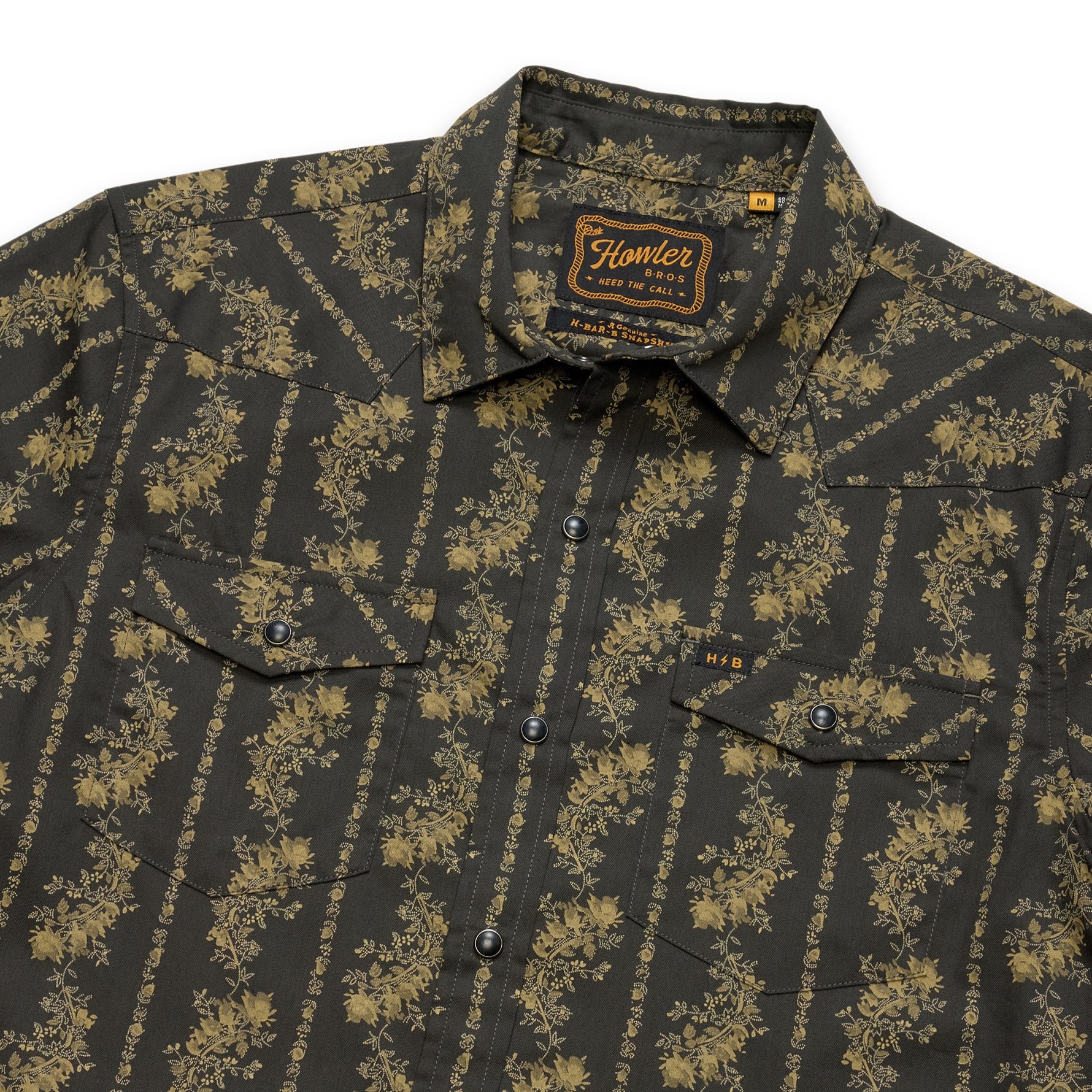 H Bar B Snapshirt "Grampa's Curtains"