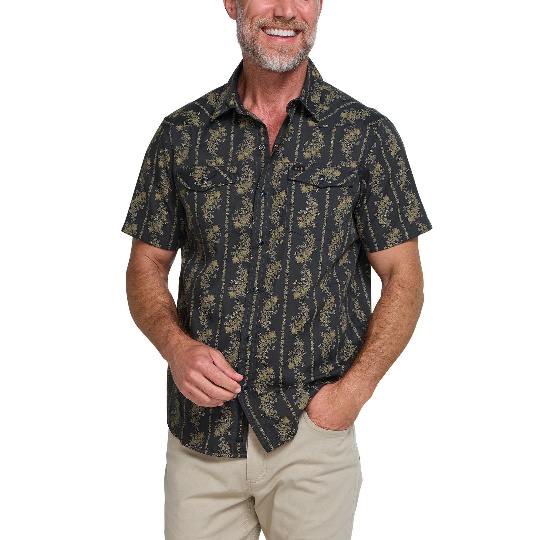 H Bar B Snapshirt "Grampa's Curtains"