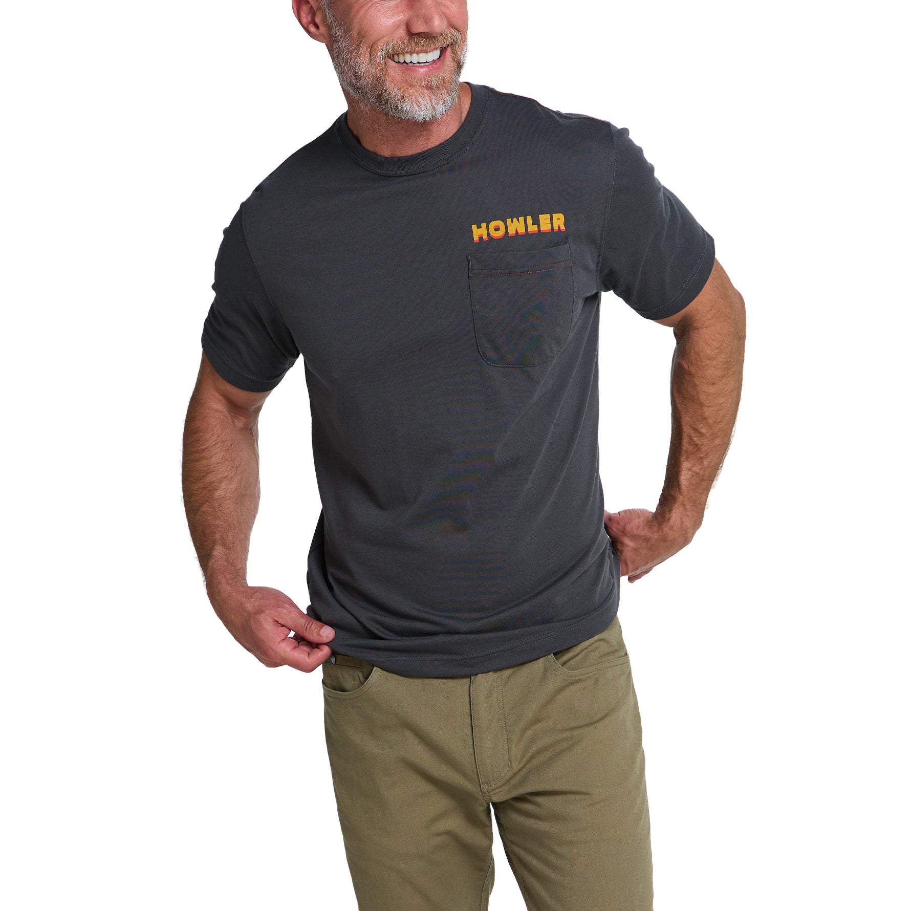 Pocket T-shirt "Antique Black"