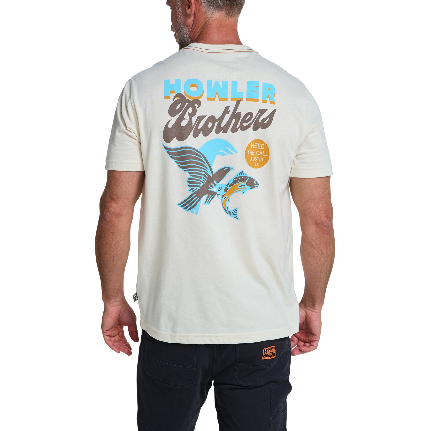 Pocket T-shirt "Osprey Prey Natural"