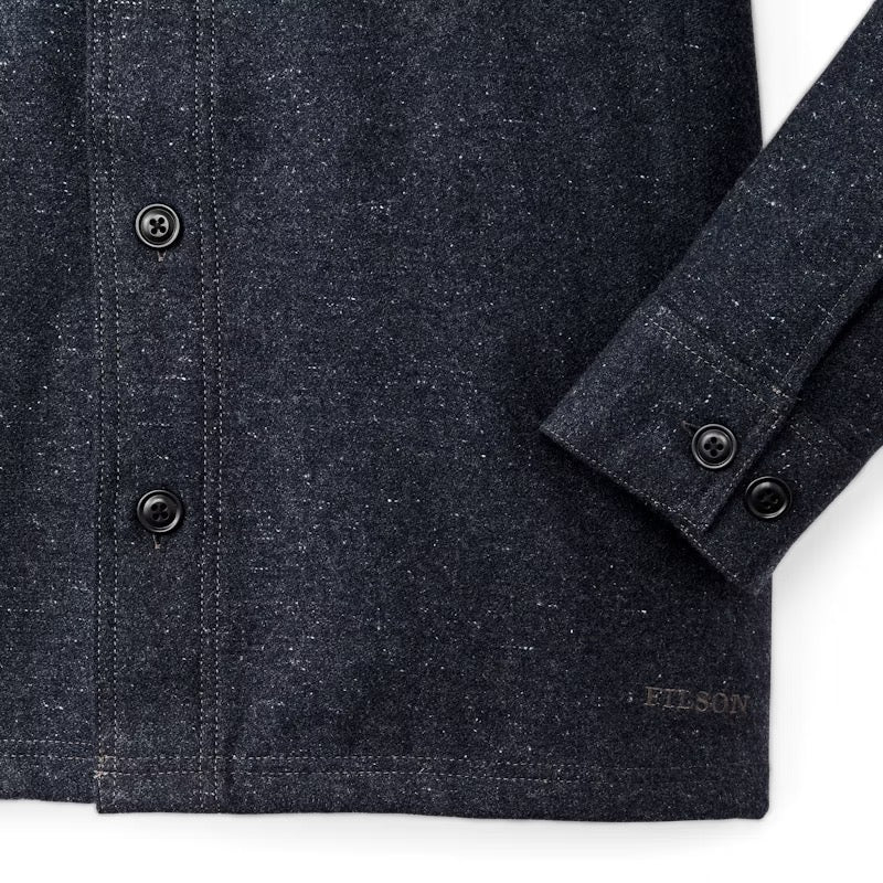 Wool Jac-Shirt "Blue Heather"