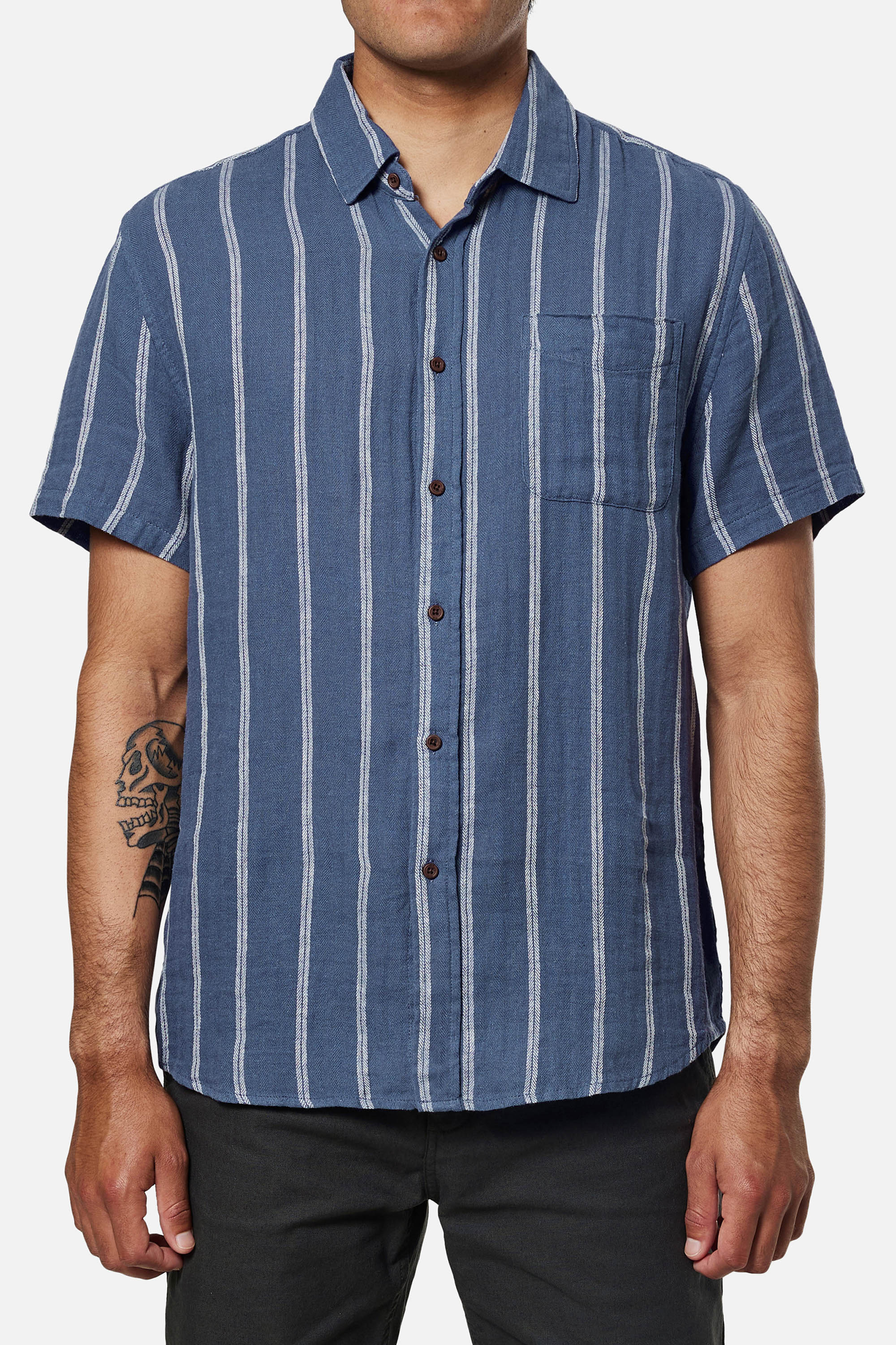 Alan Shirt "Washed Blue"