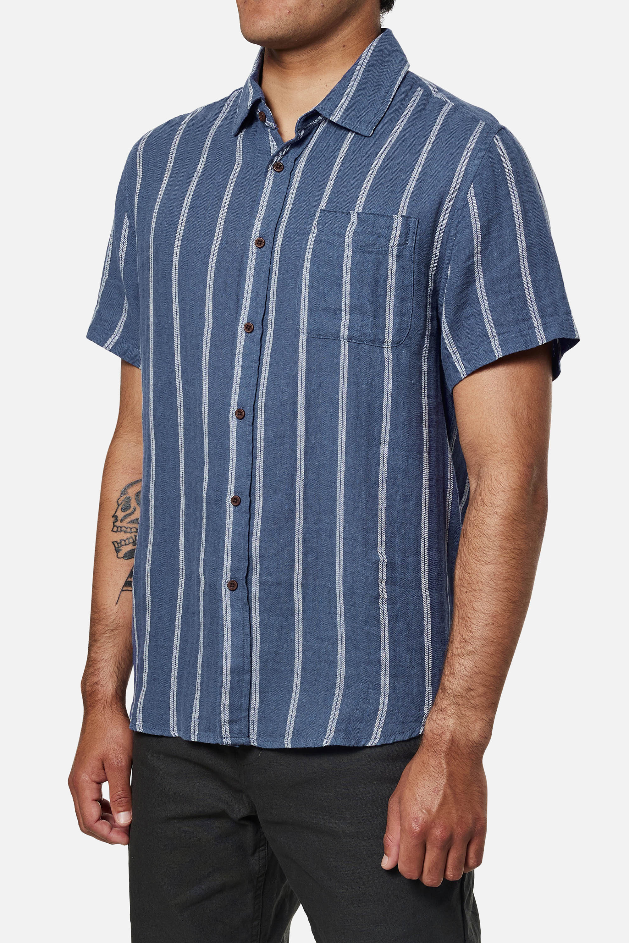 Alan Shirt "Washed Blue"