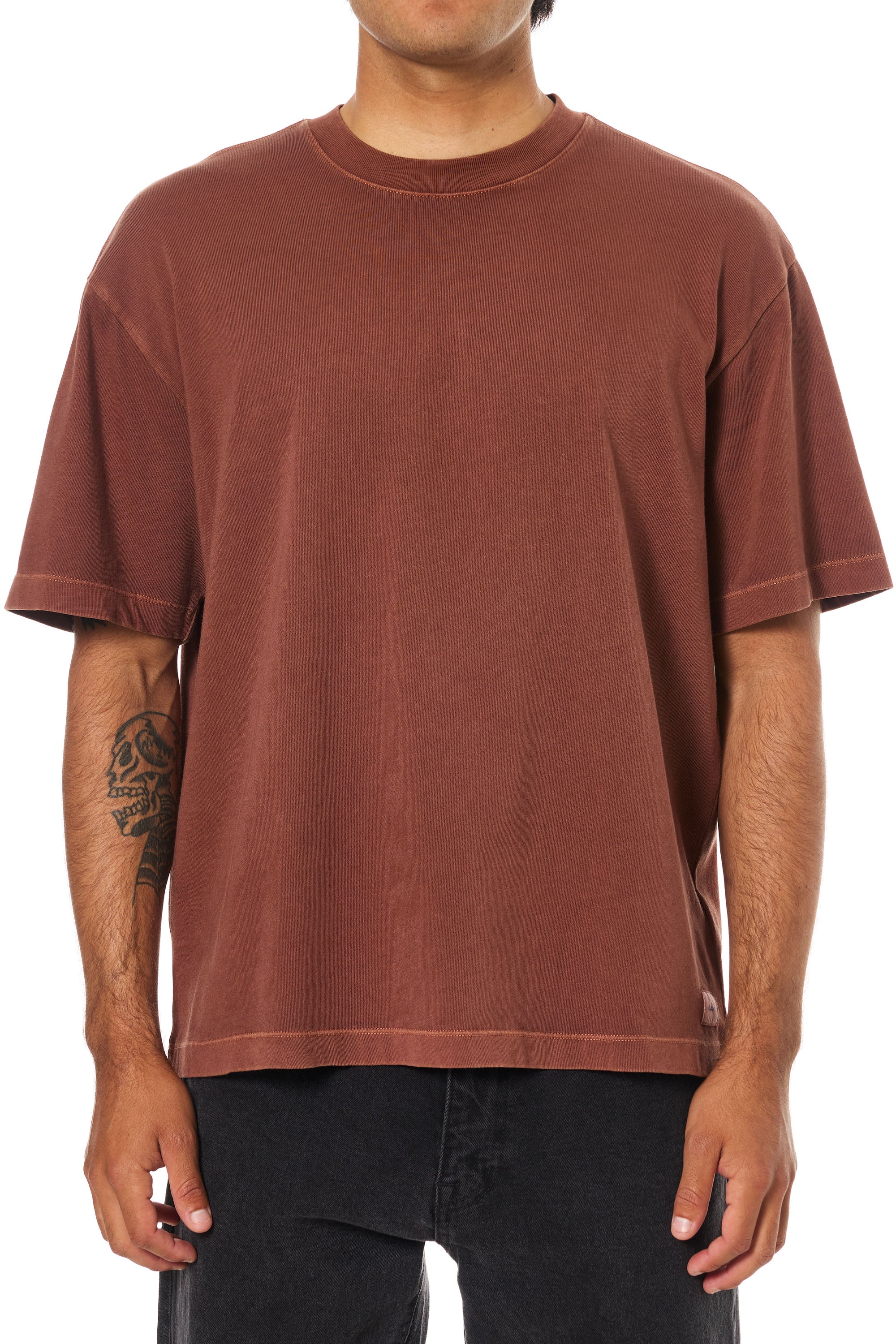 Box Fit Heritage Tee "Mahogany"