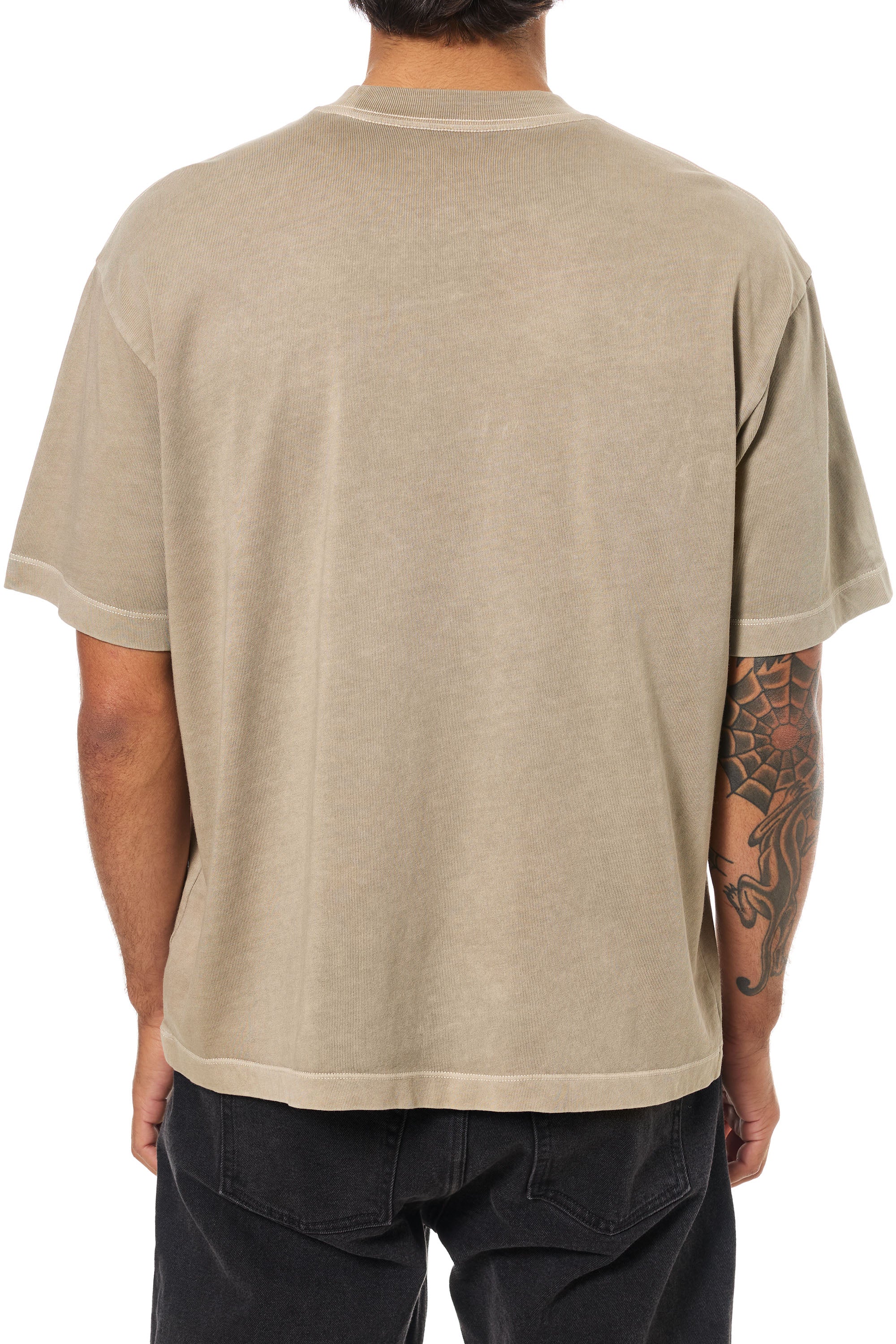 Box Fit Heritage Tee "Vintage Khaki"
