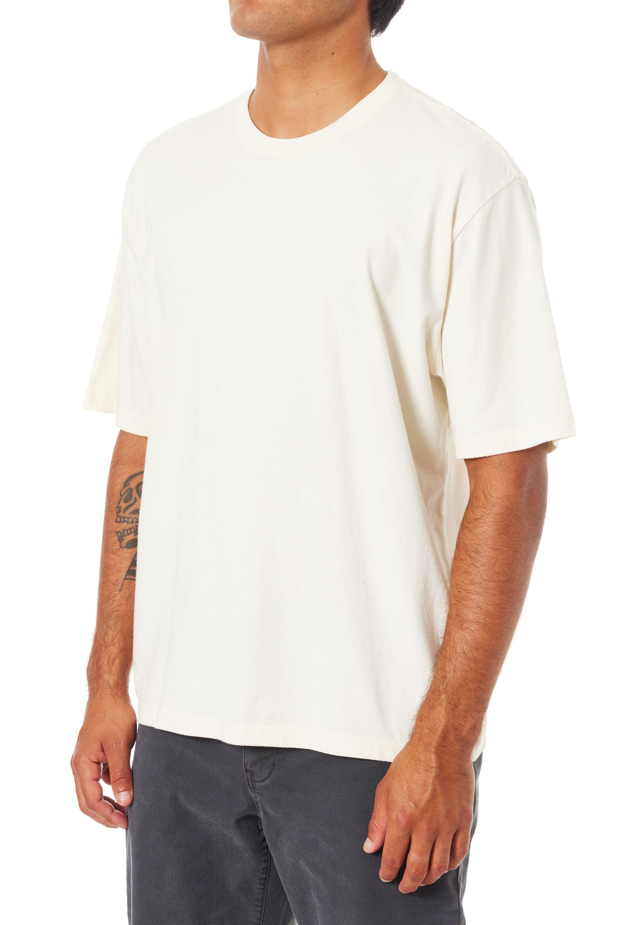 Box Fit Heritage Tee "Vintage White"
