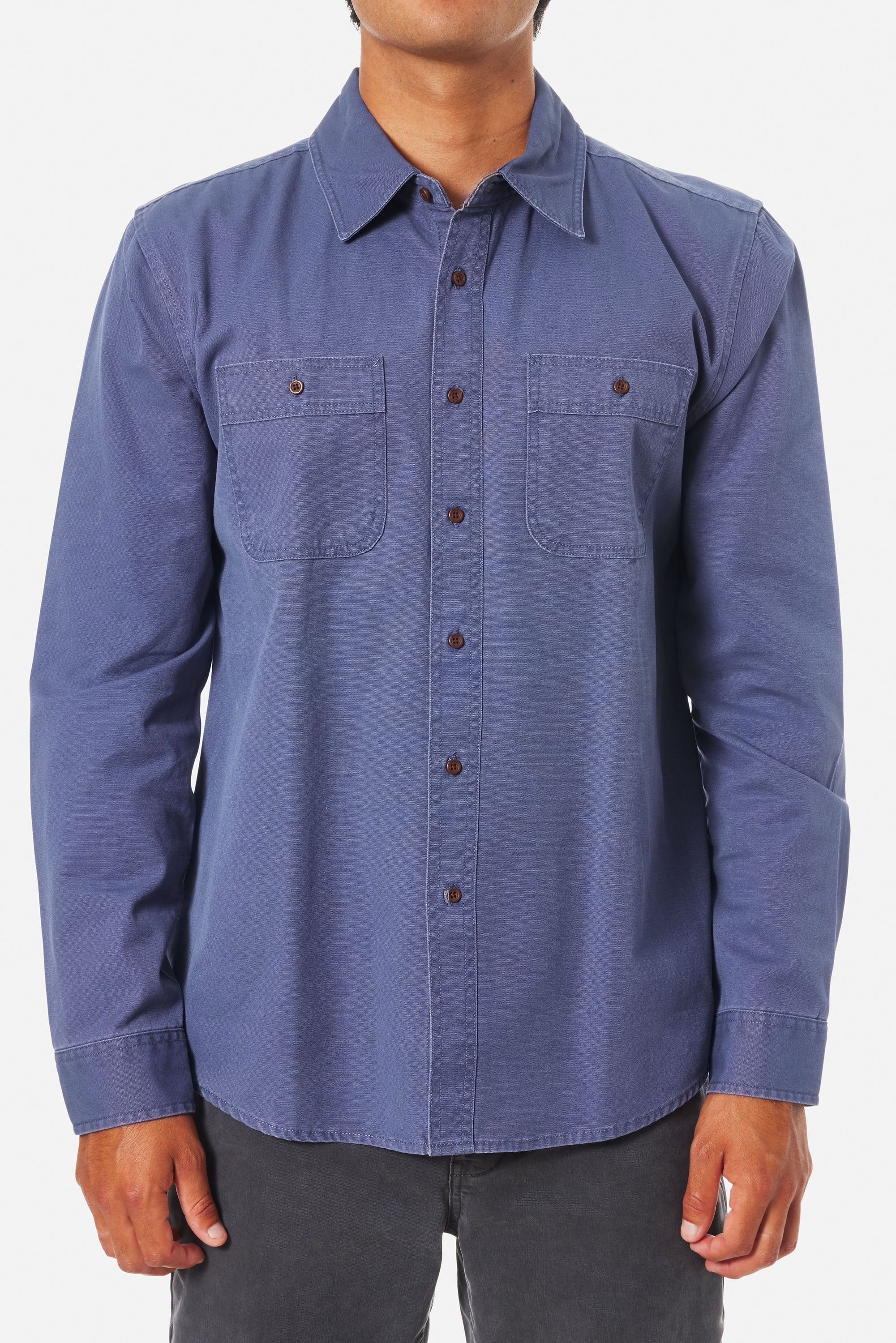 Coast CPO Shirt "Washed Blue"