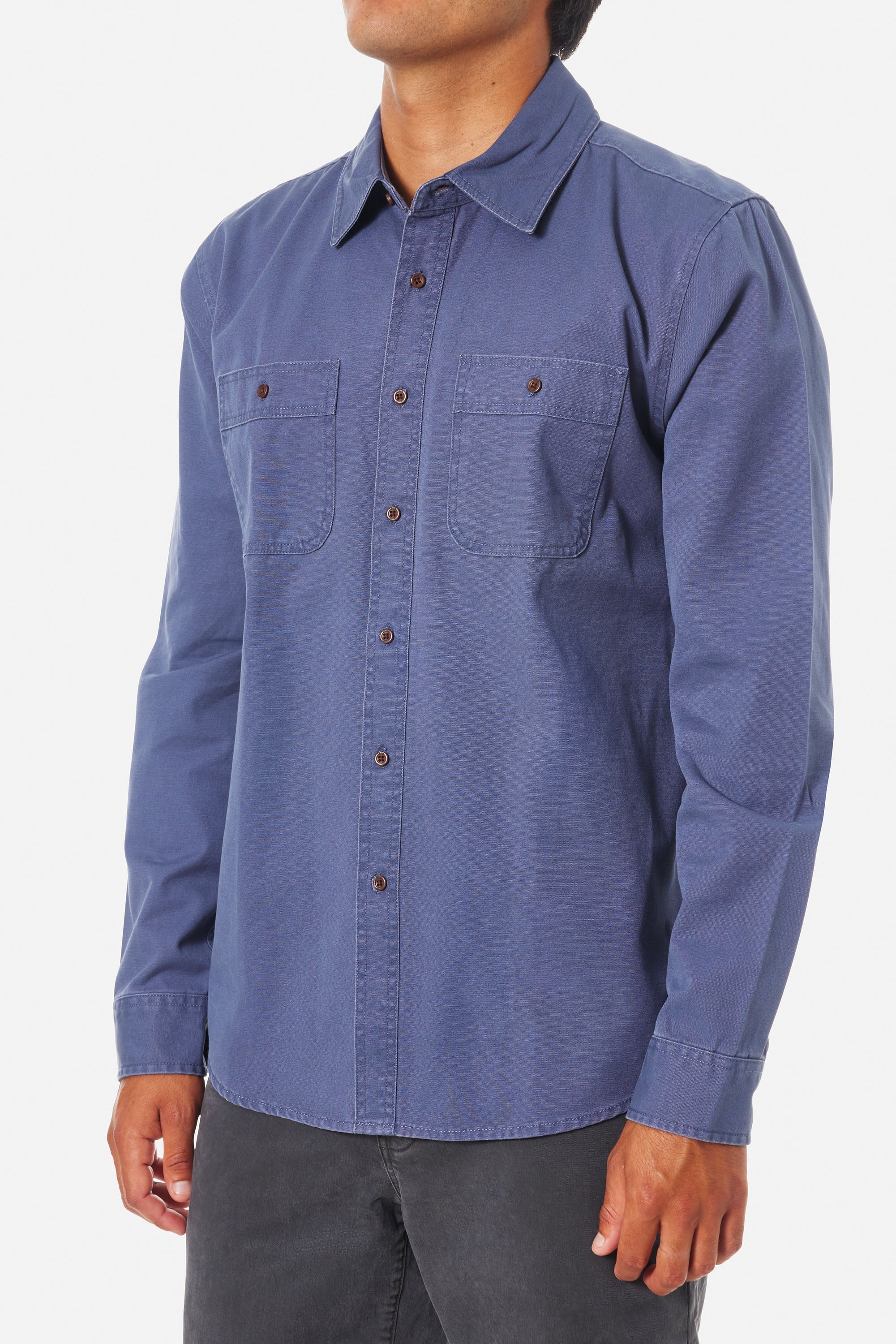 Coast CPO Shirt "Washed Blue"