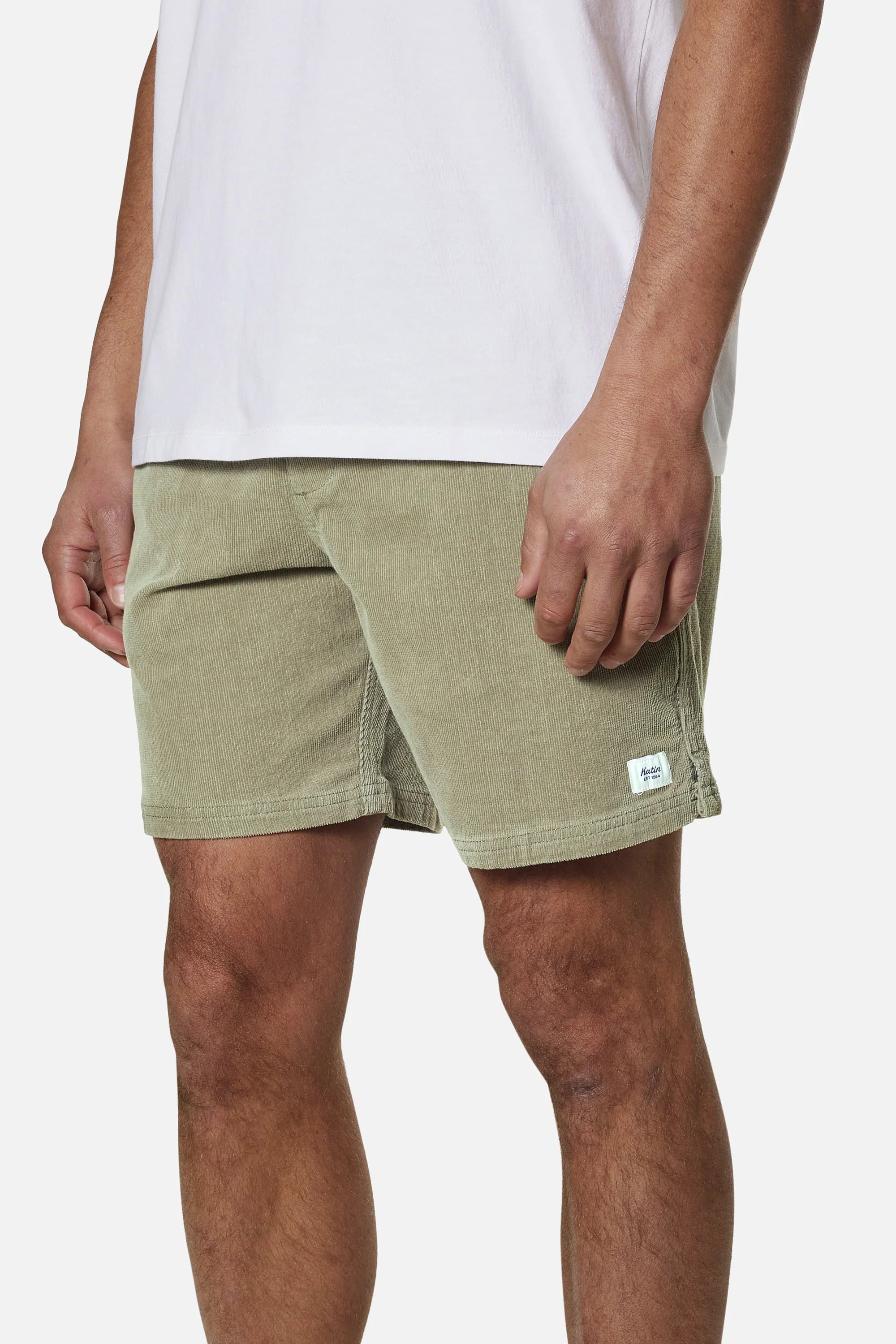 Cord Local Short "Warm Grey"