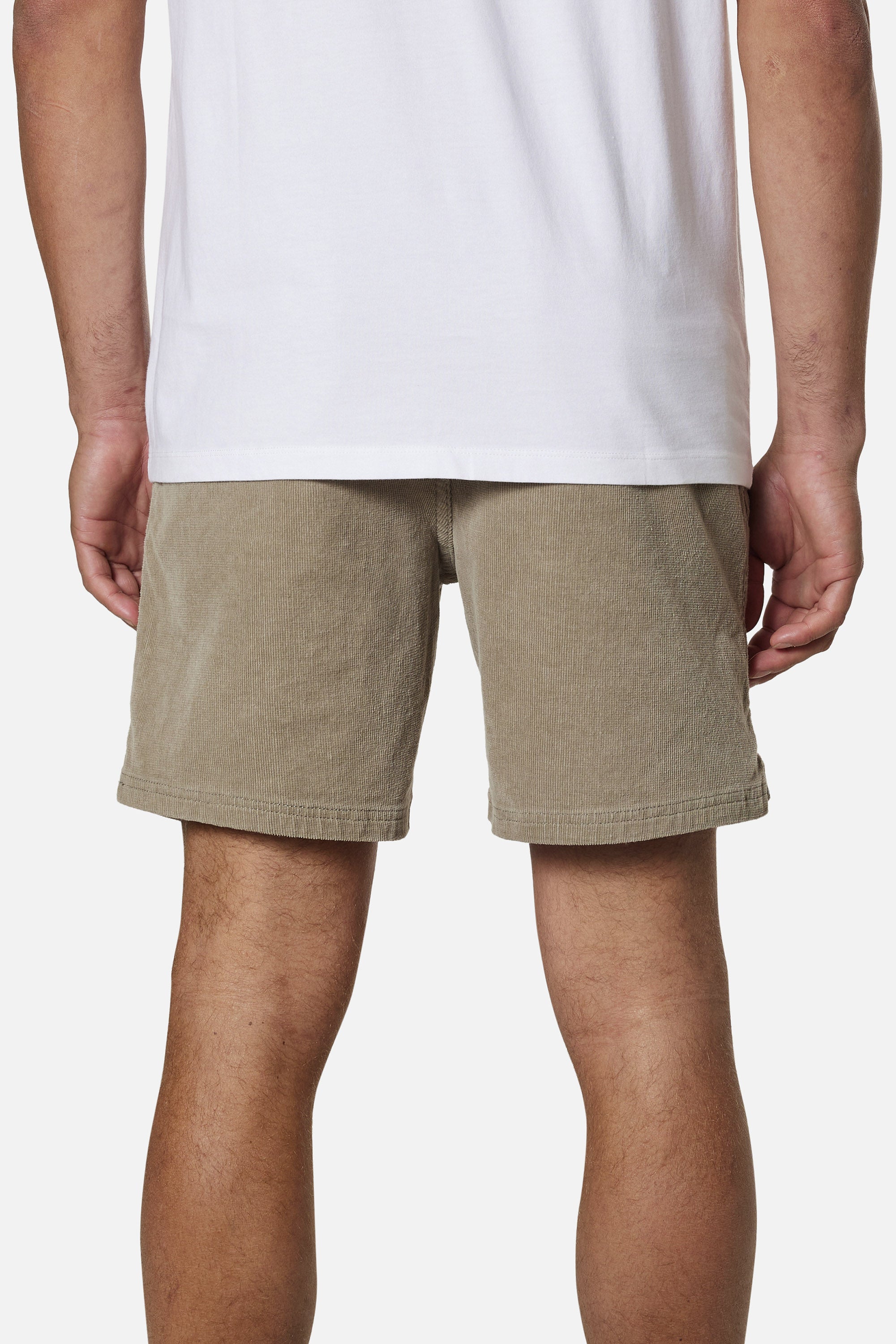 Cord Local Short "Warm Grey"