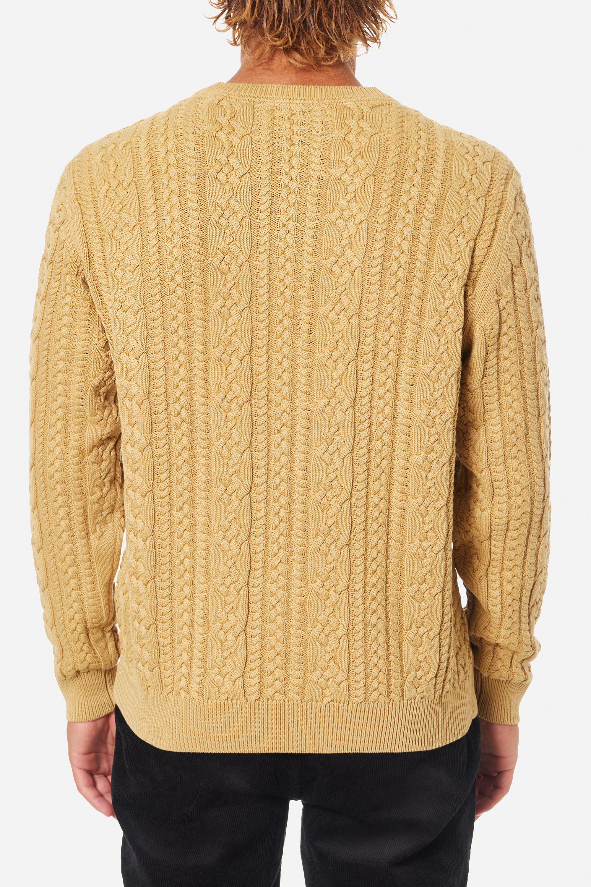 Fisherman Sweater "Driftwood"