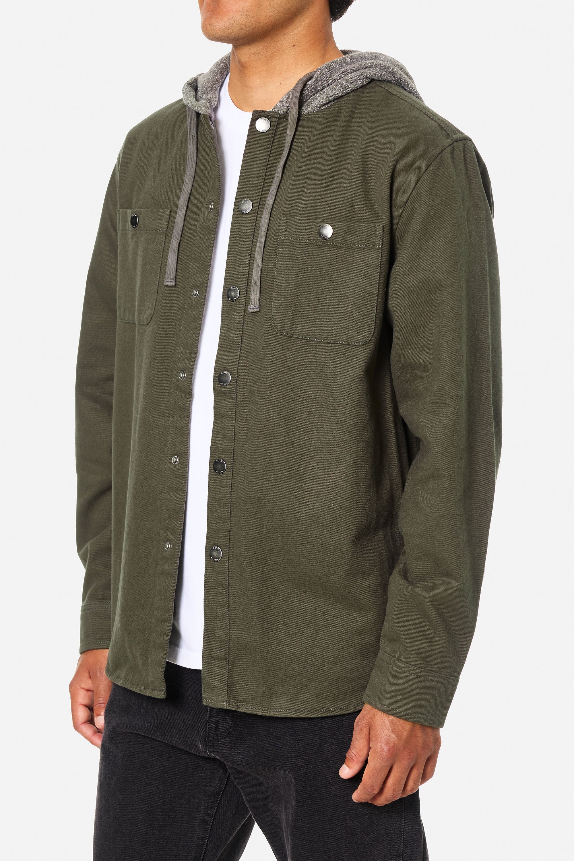 Harold Hooded Flannel "Lead"