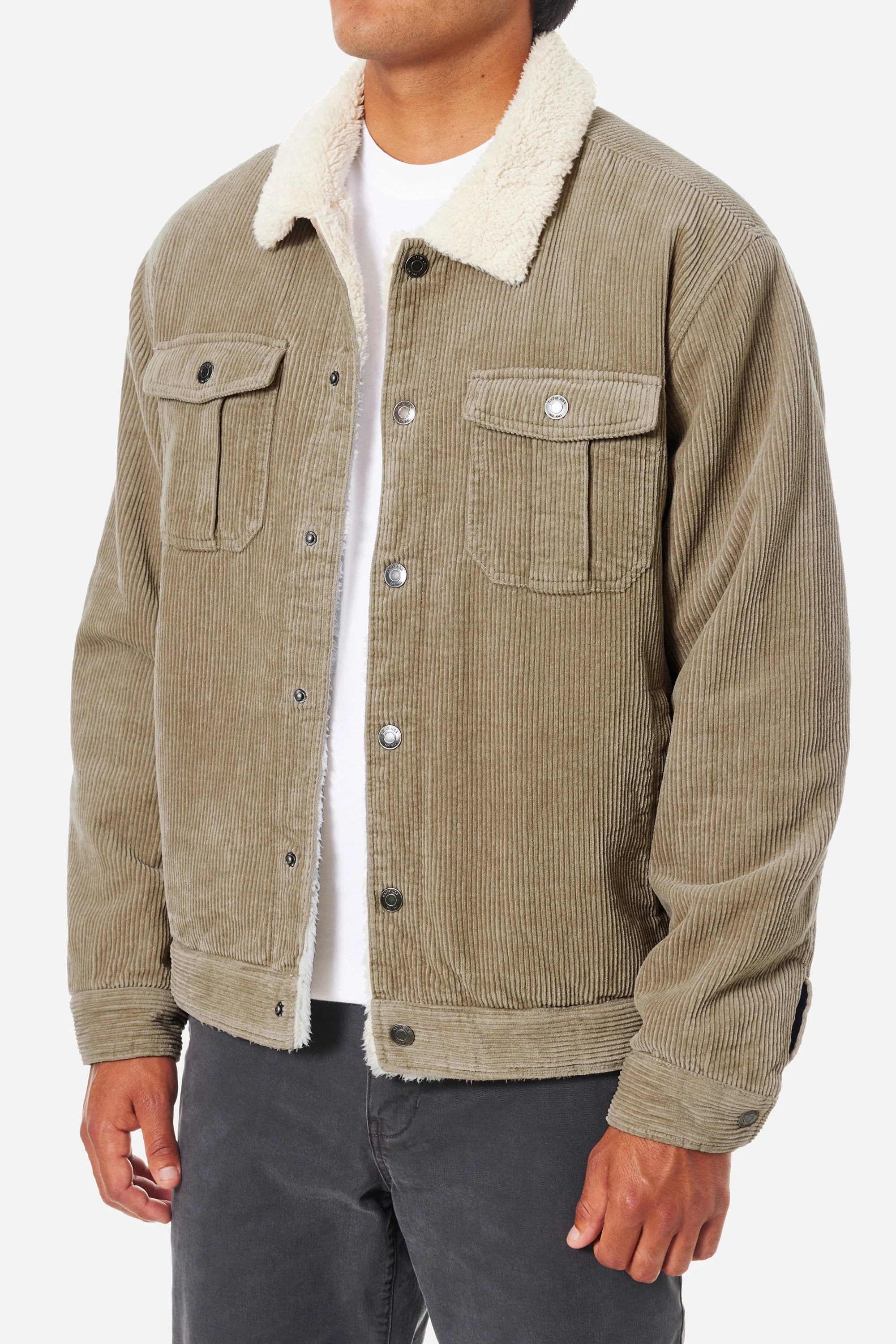 Harris Corduroy Jacket "Aluminum"