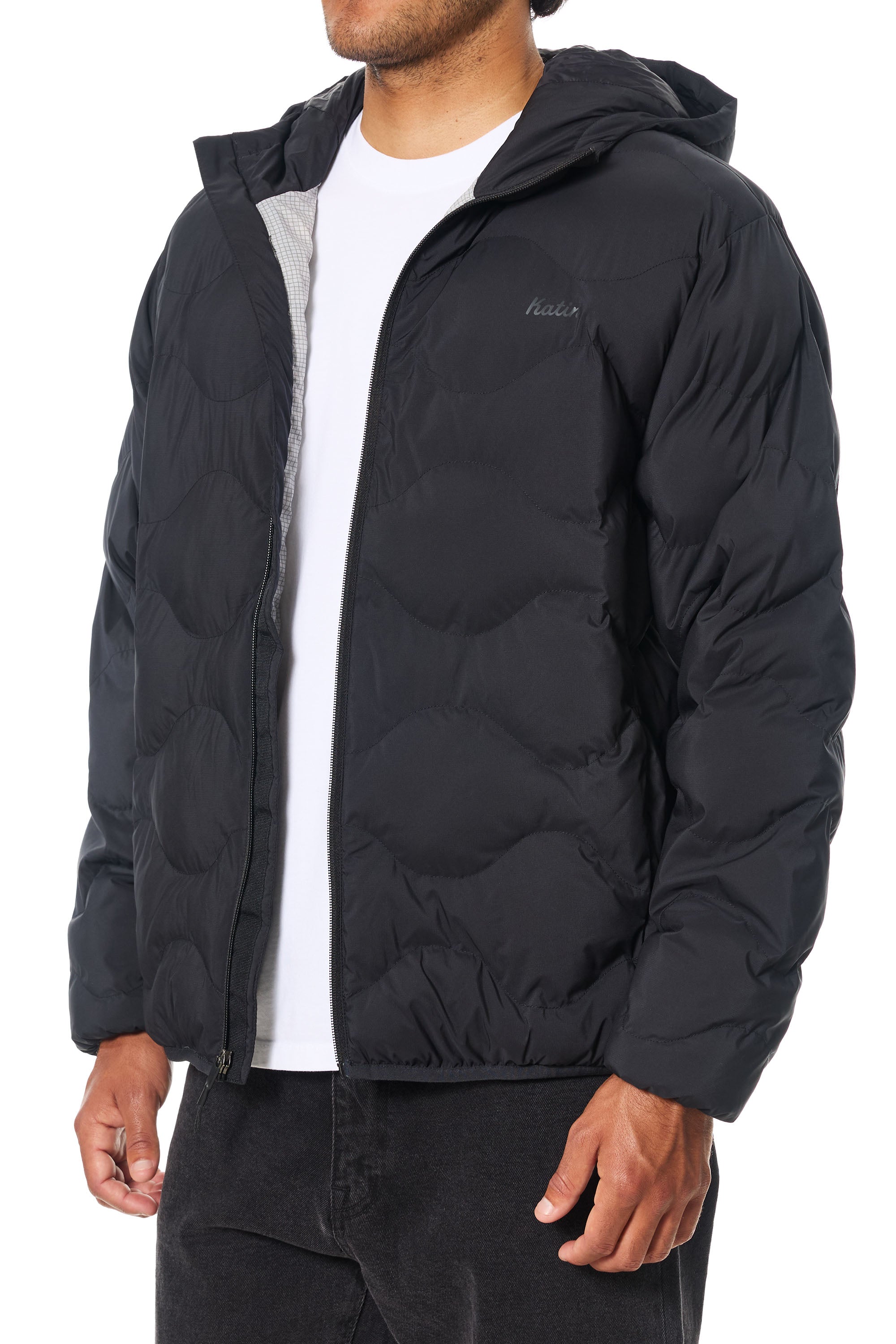 OTG Henson Hooded Puffer "Black"
