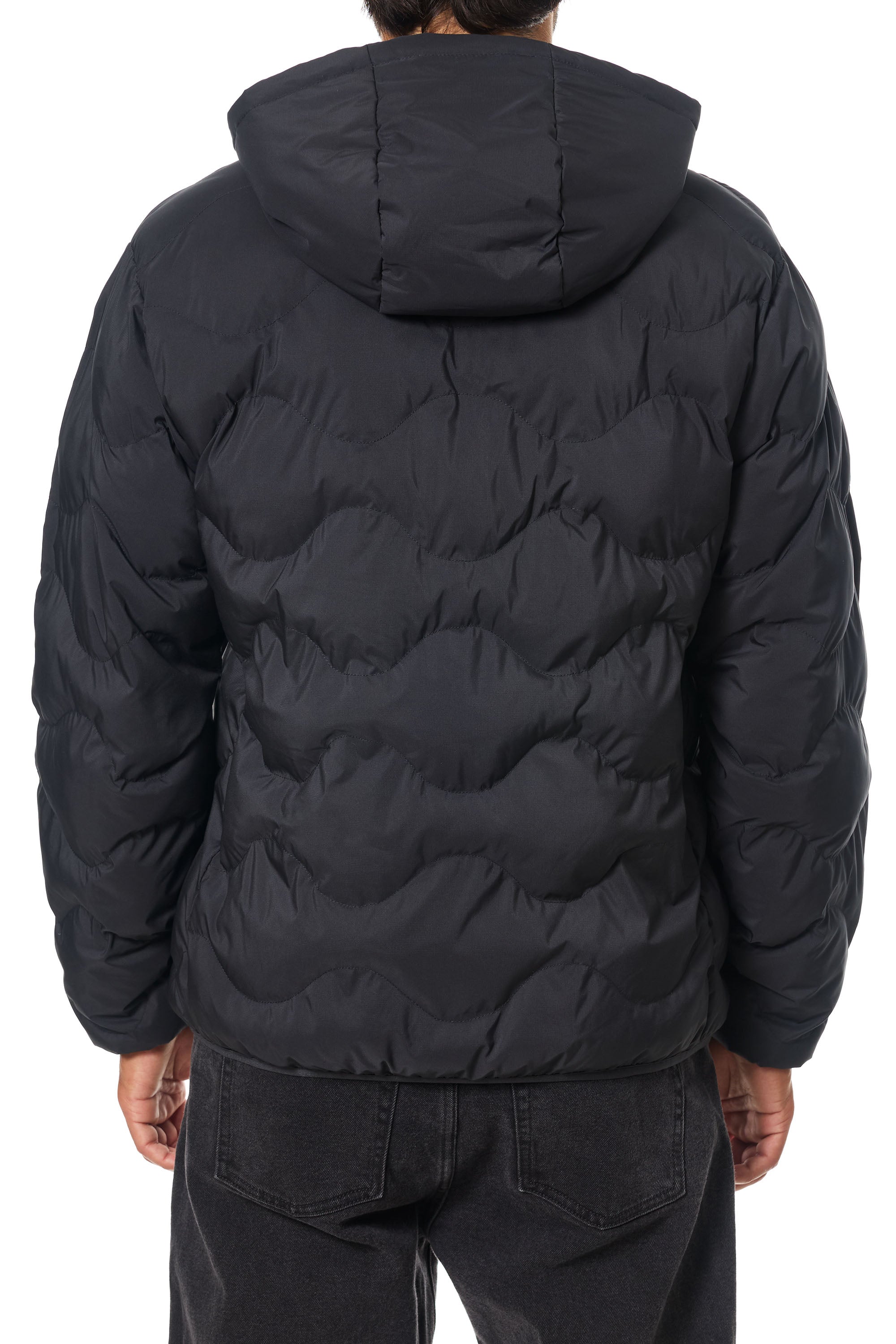 OTG Henson Hooded Puffer "Black"