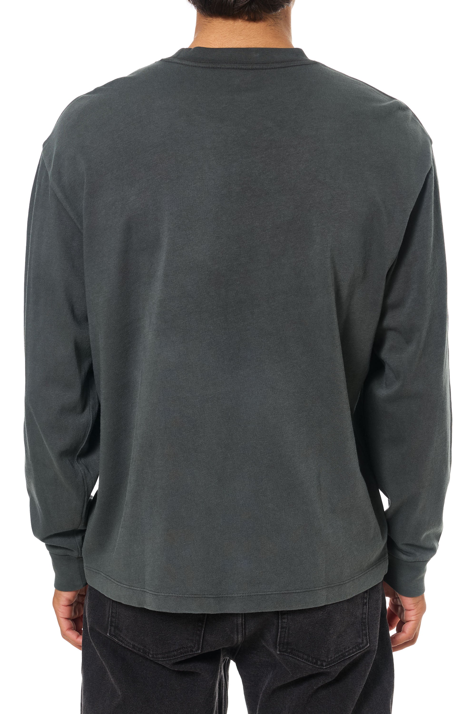 Heritage Box Fit LS Tee "Black Wash"