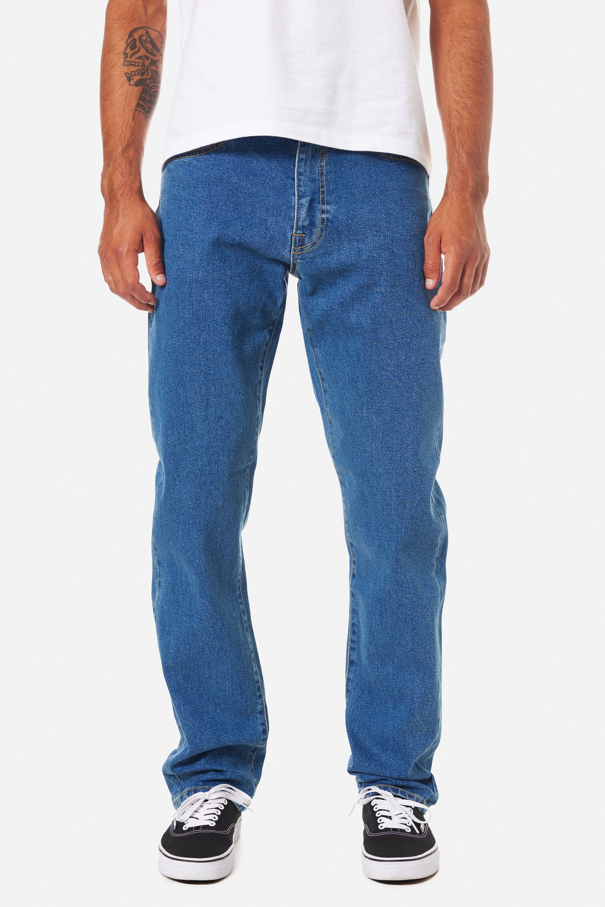 Ren 57 Classic Straight Denim "Medium Indigo"