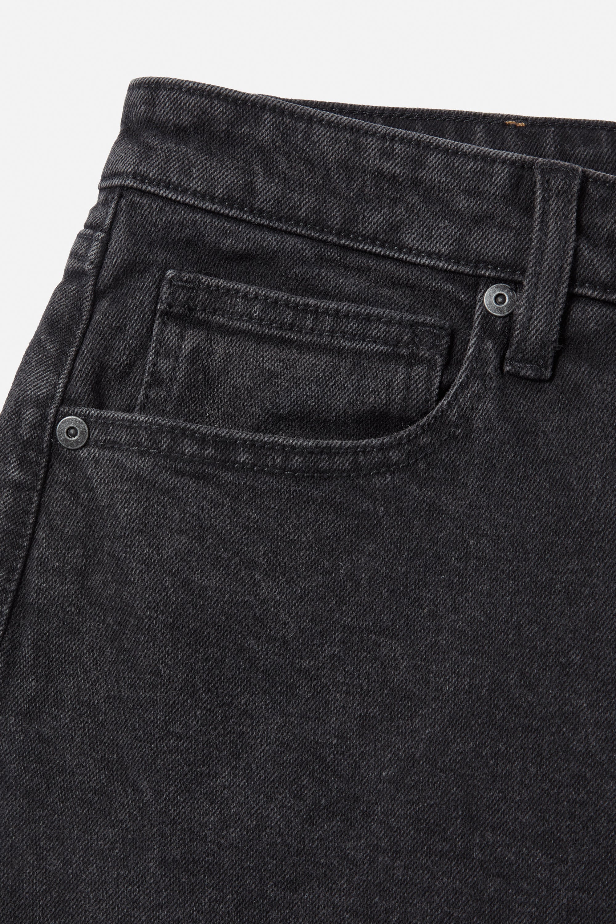 Ren 57 Classic Straight Denim "Washed Black"