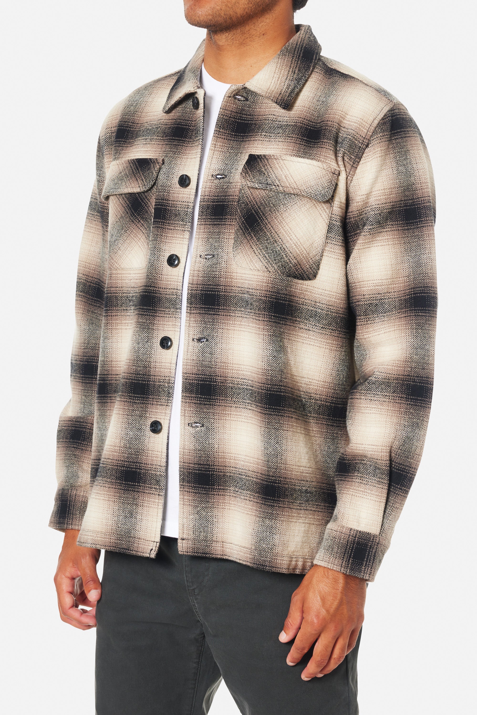 Shiloh Flannel "Black"