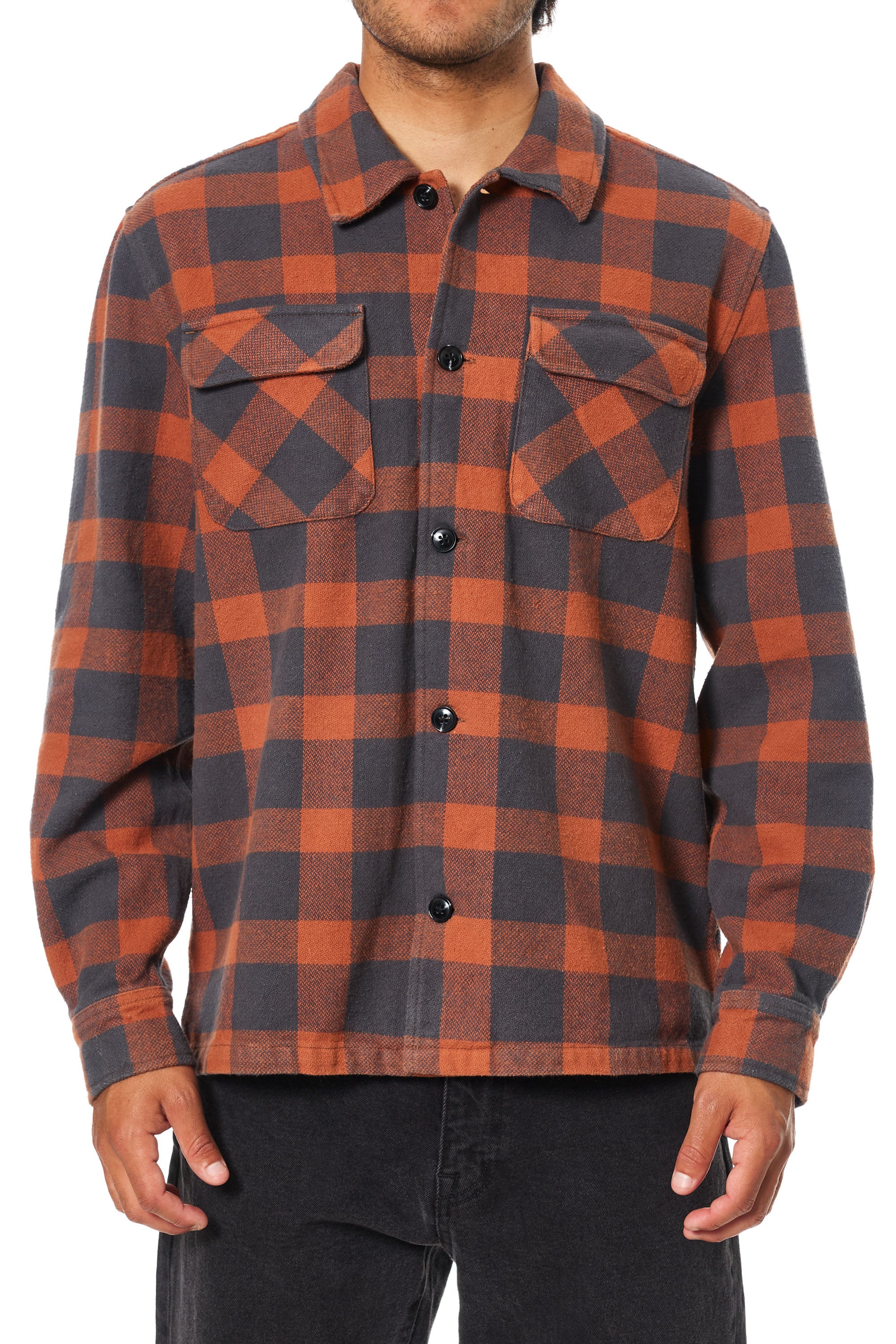Shiloh Flannel "Brick"