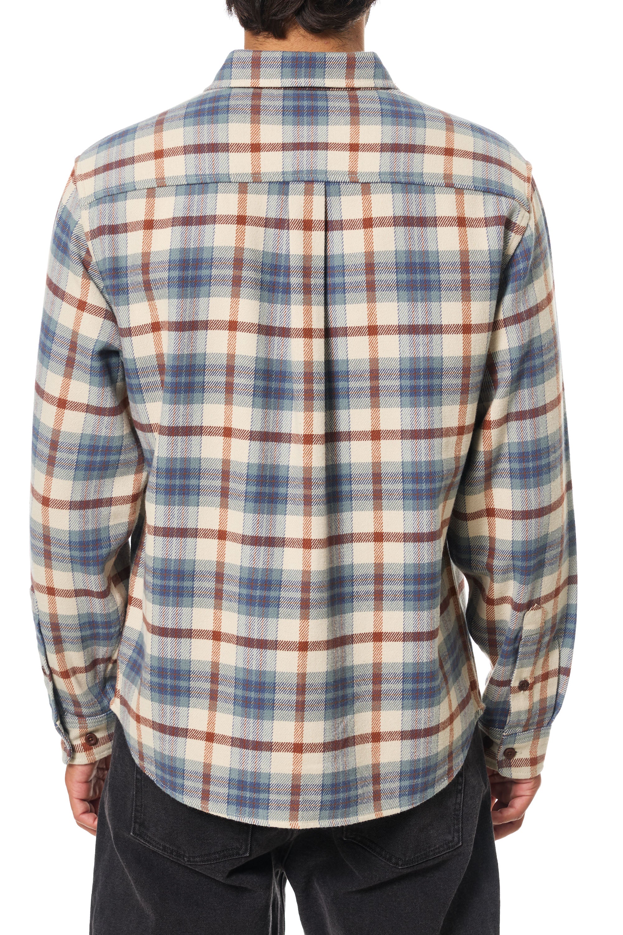 Sierra Flannel "Dusty Blue"