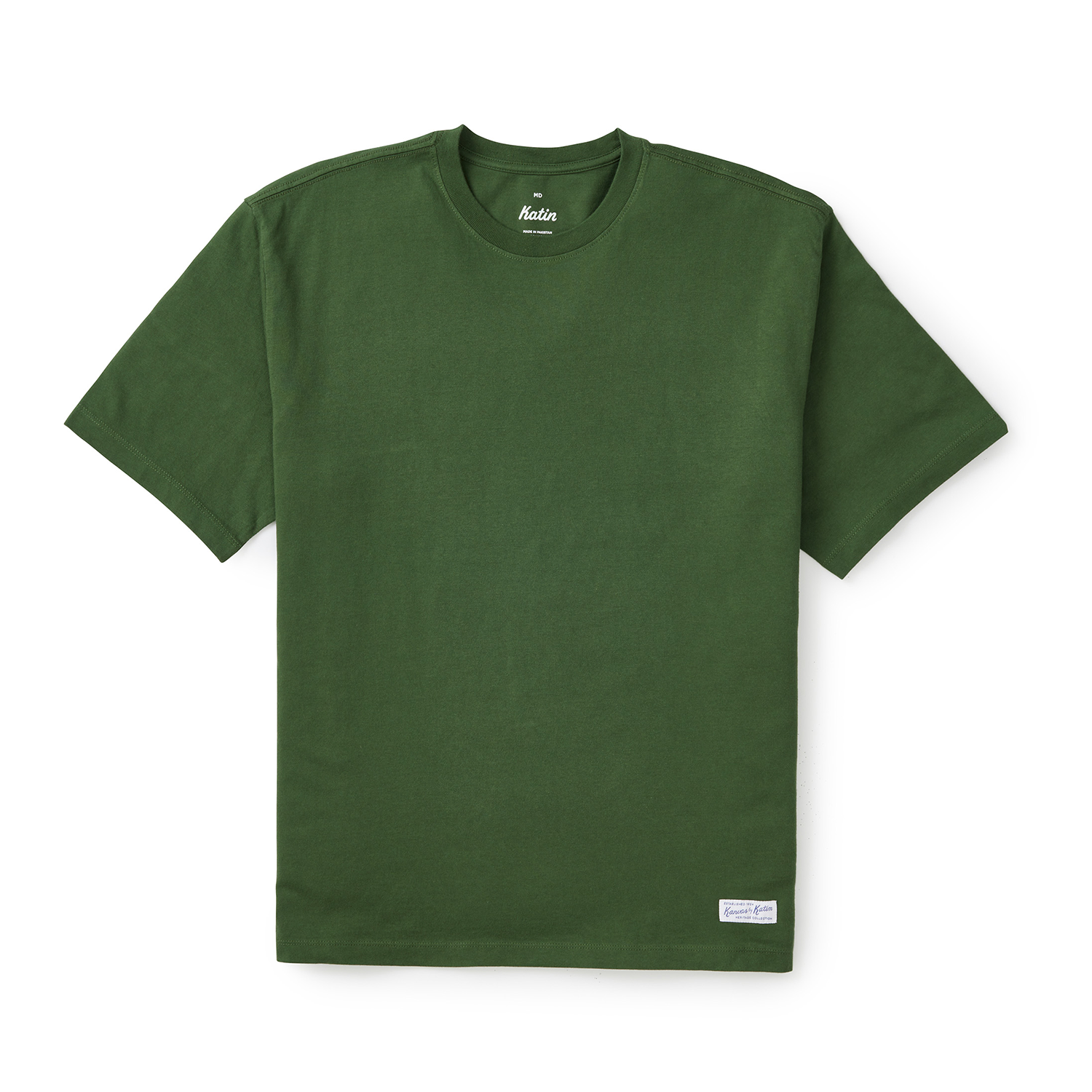 Box Fit Heritage Tee "Forest"
