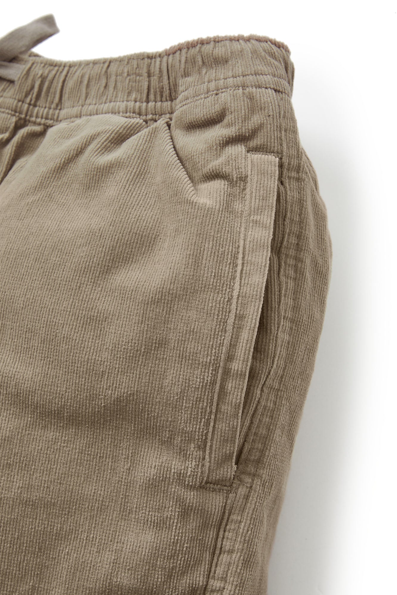 Cord Local Short "Warm Grey"