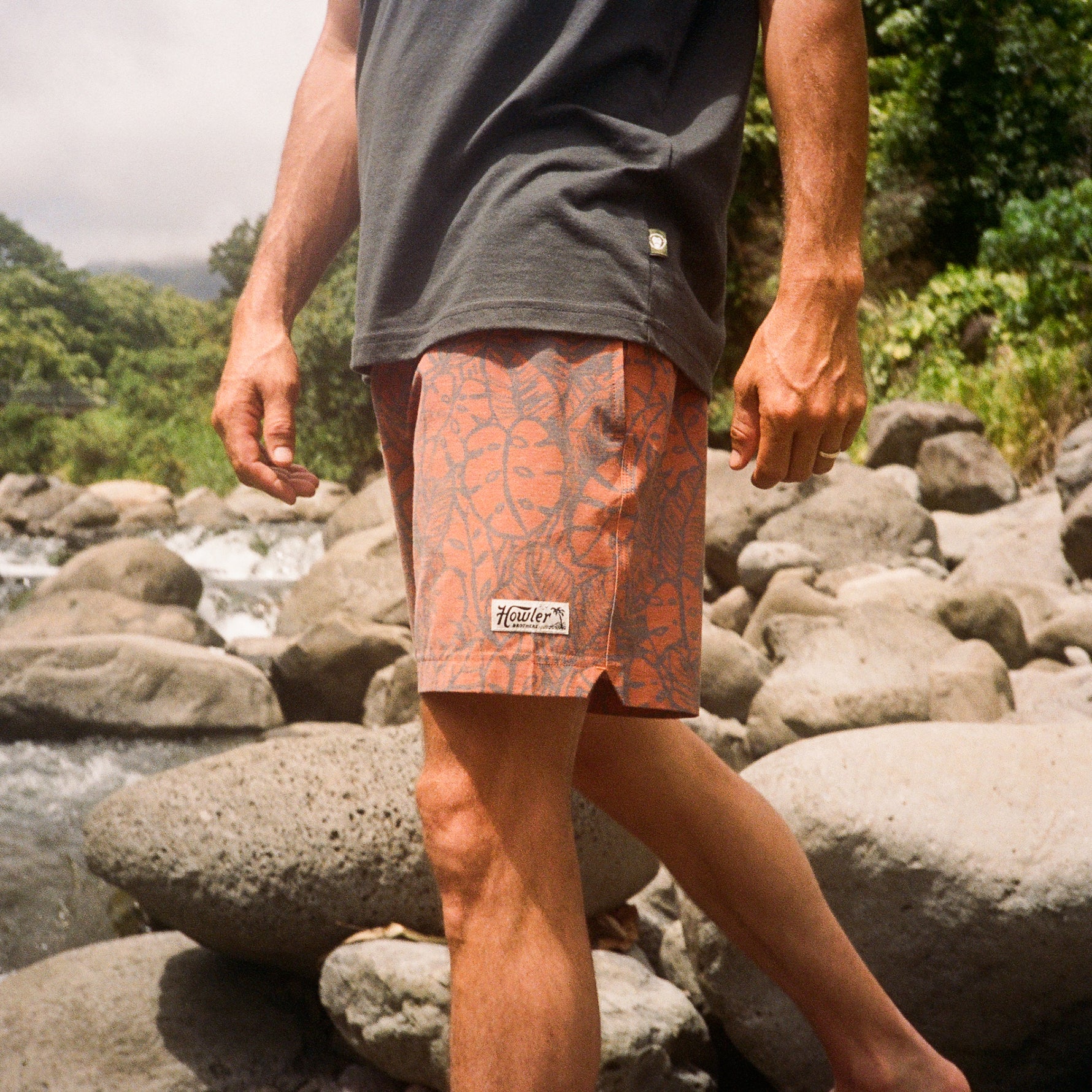 Deep Set Boardshort "Adobe"