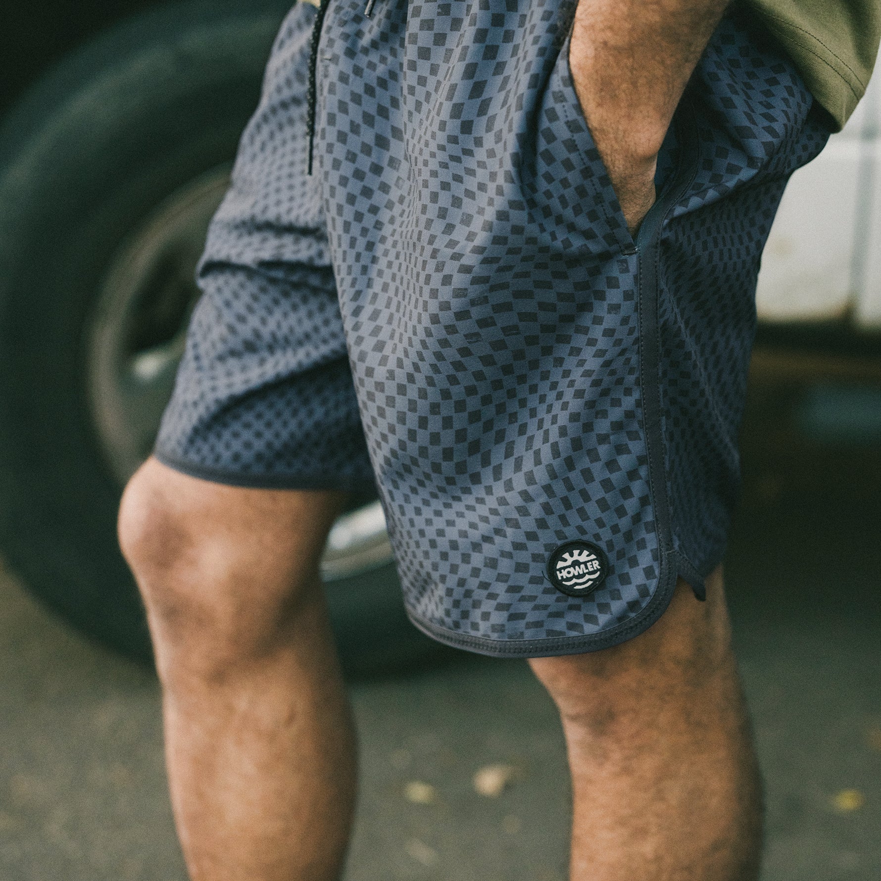 Warlock Tech Boardshorts "Dark Slate"