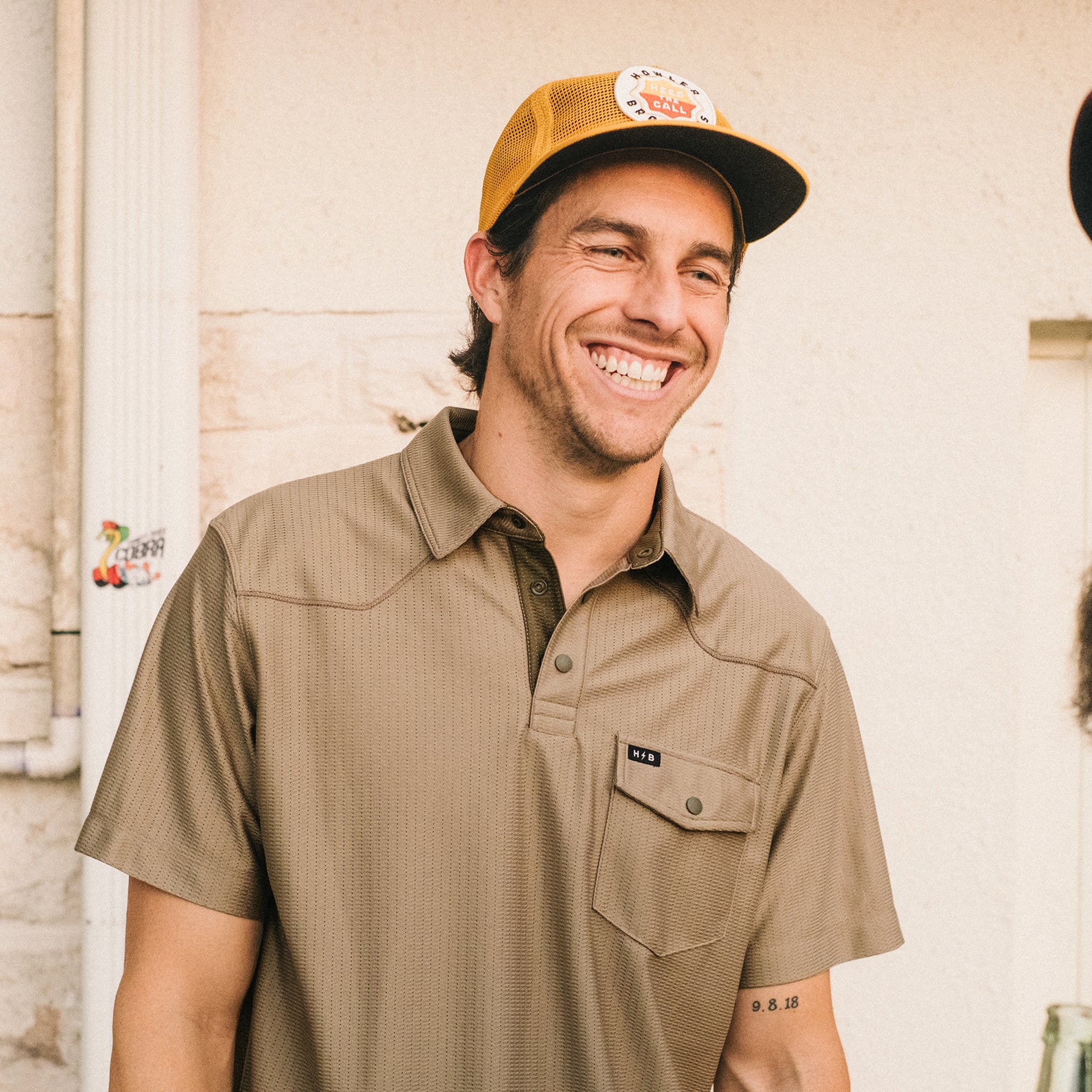 Ranchero Tech Polo "Faded Olive"