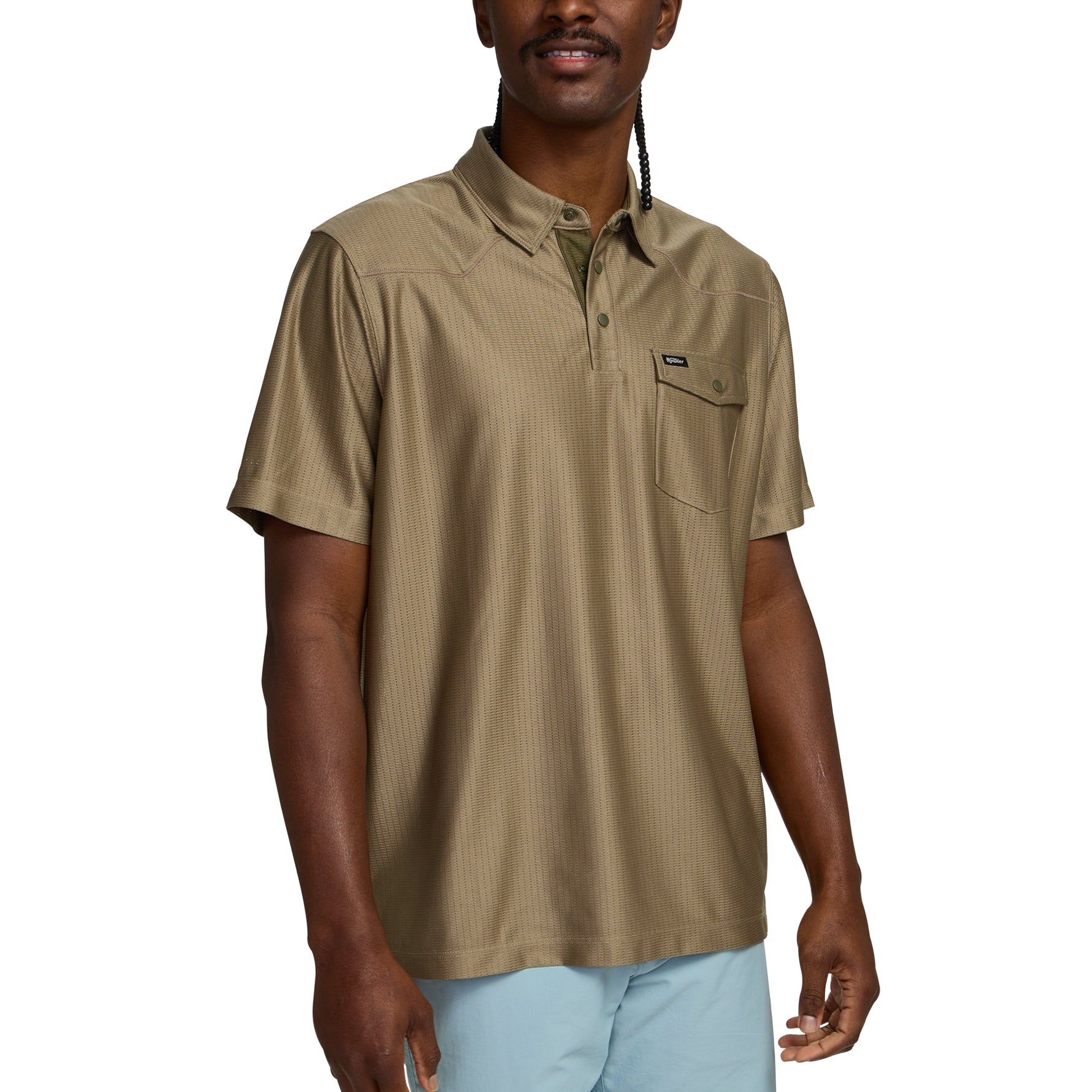 Ranchero Tech Polo "Faded Olive"