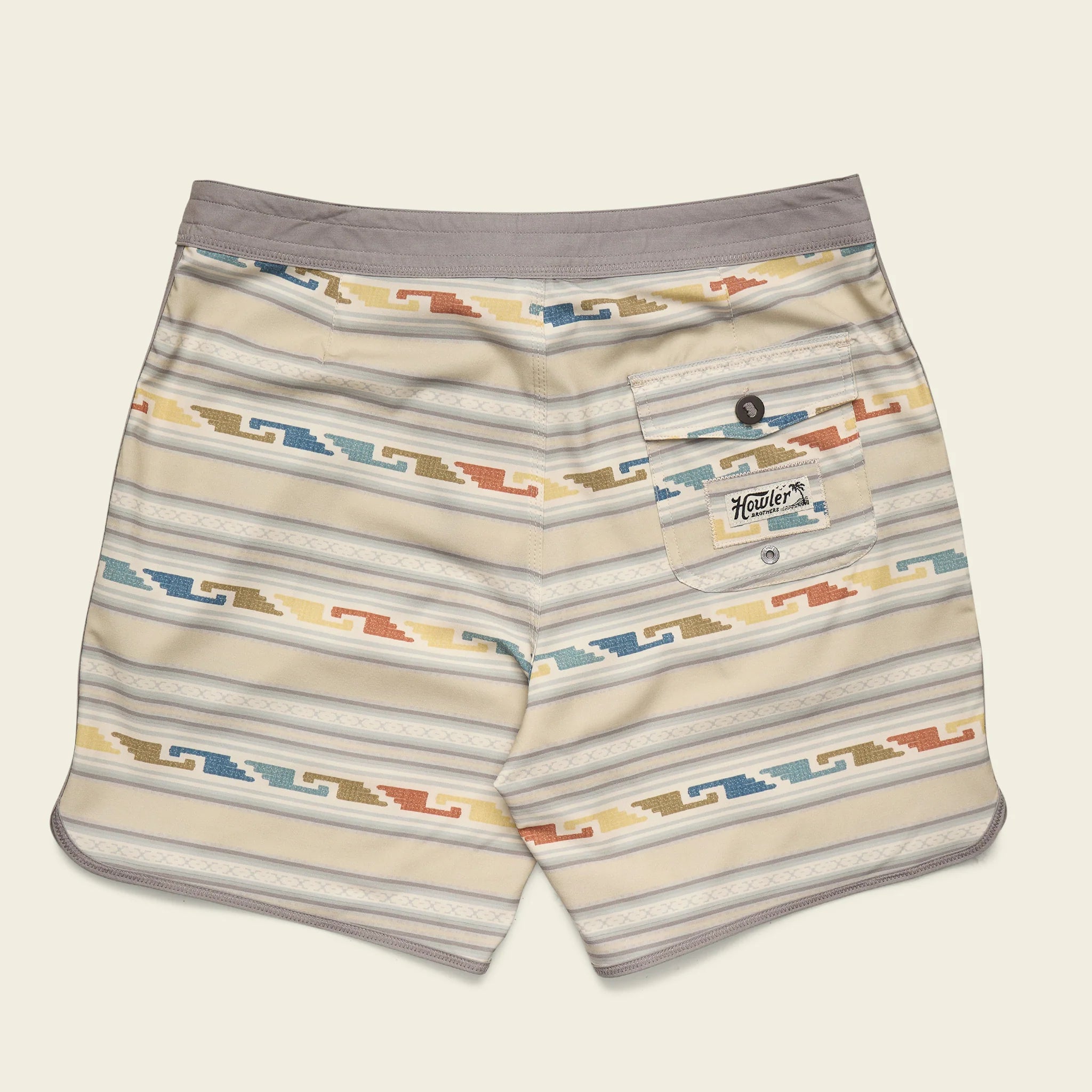 Bruja Boardshort "Temple Tracks Sand"