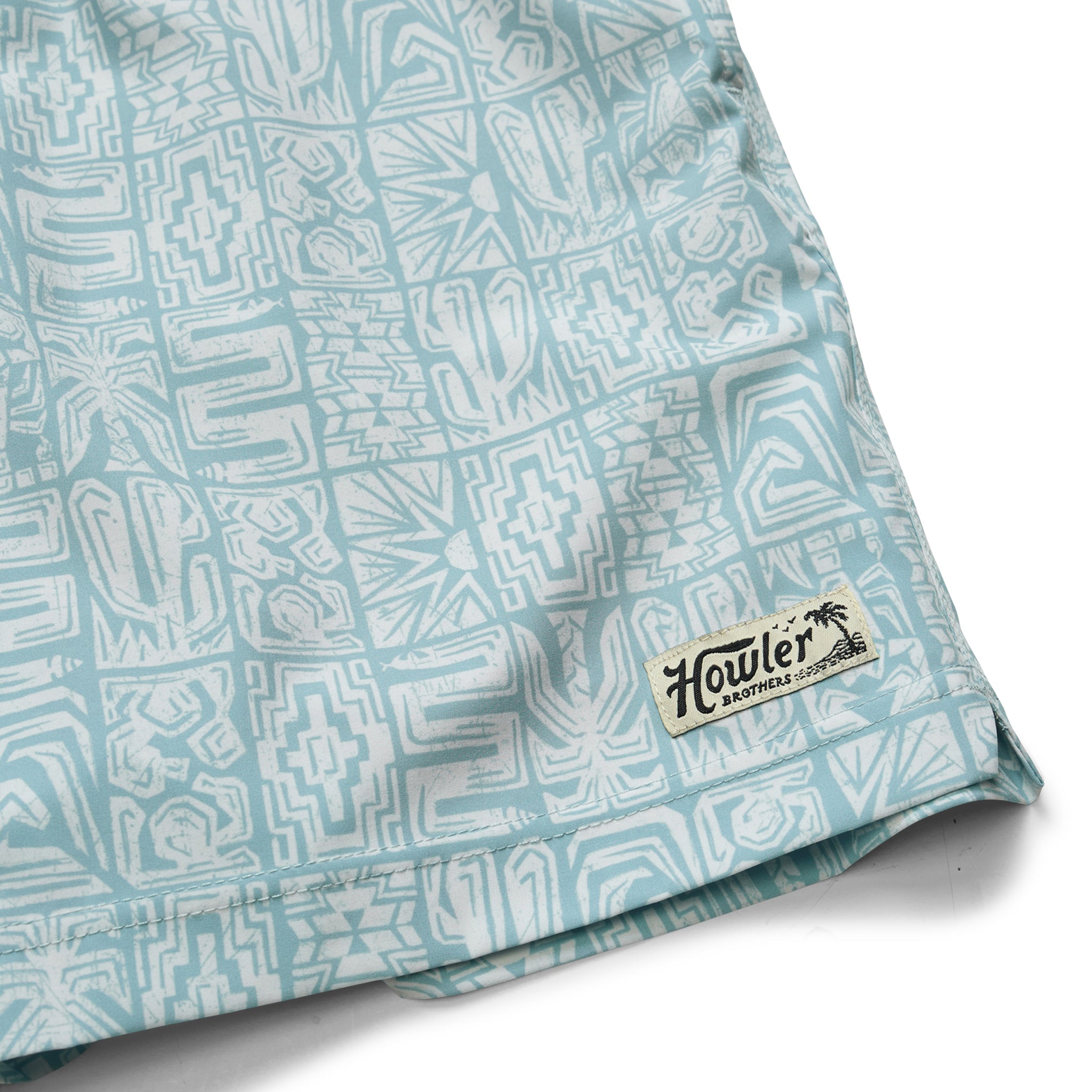 Deep Set Boardshorts "Tidal Tablets Seafoam"