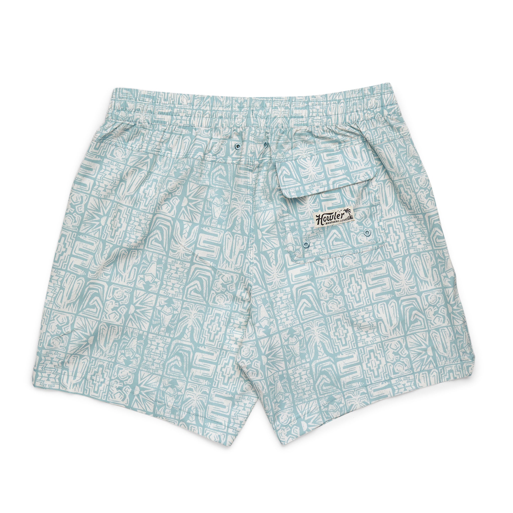 Deep Set Boardshorts "Tidal Tablets Seafoam"