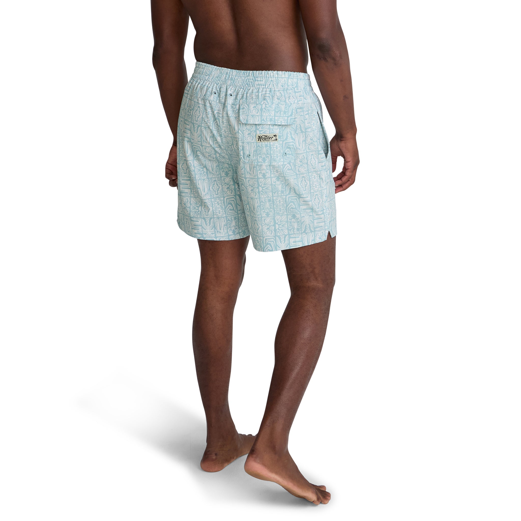 Deep Set Boardshorts "Tidal Tablets Seafoam"
