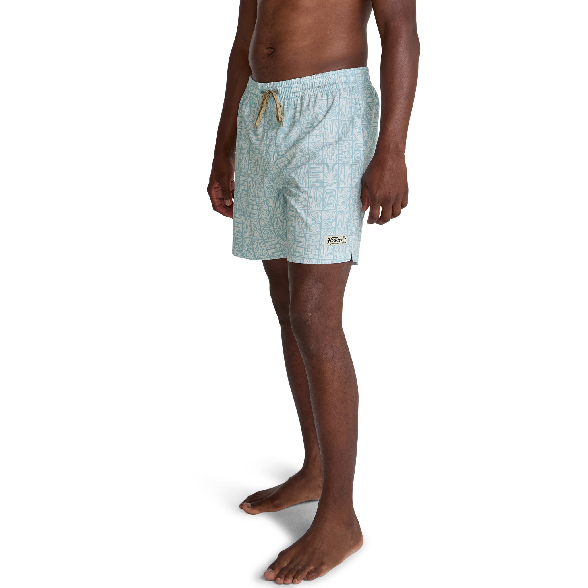 Deep Set Boardshorts "Tidal Tablets Seafoam"