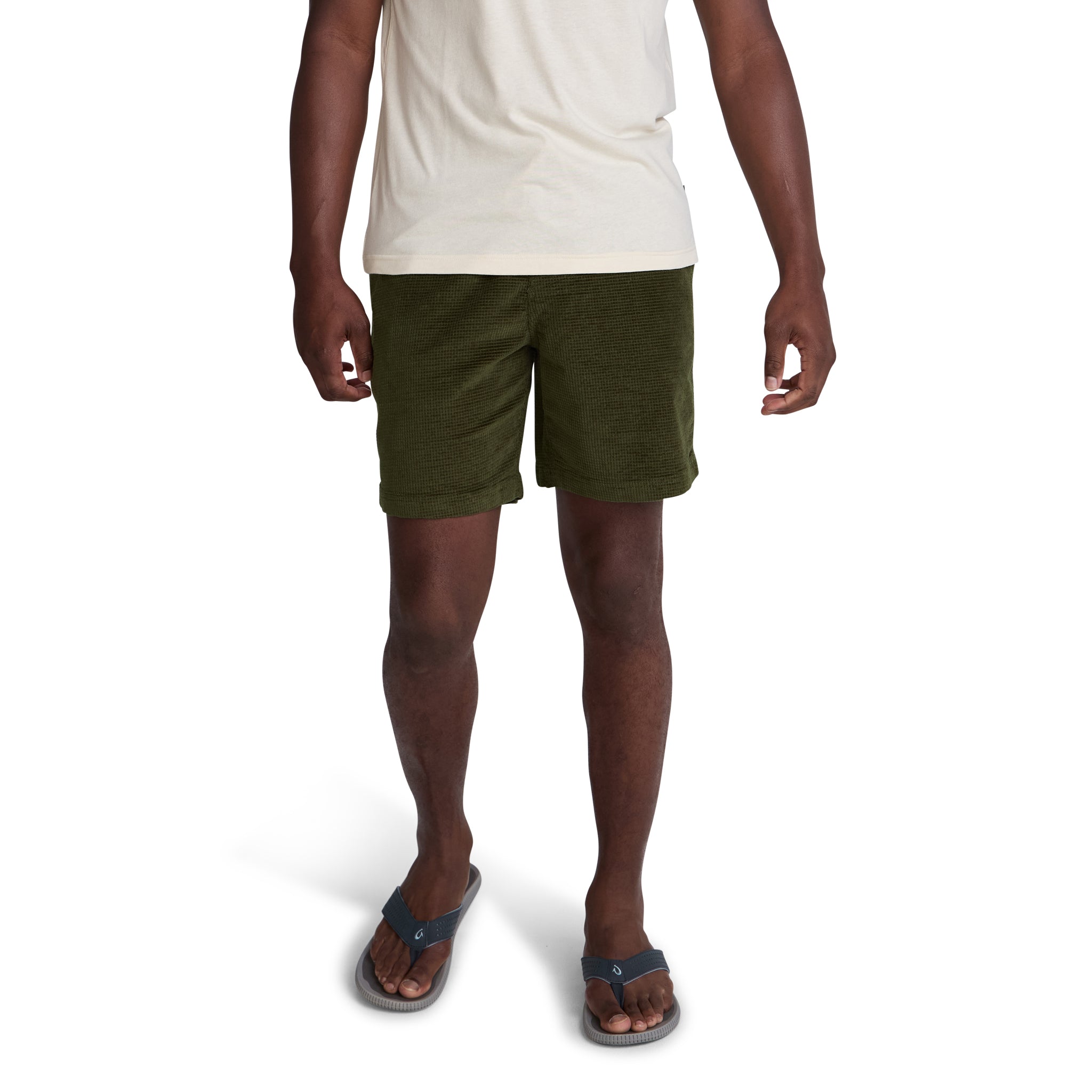 Pressure Drop Cord Shorts "Dark Olive"