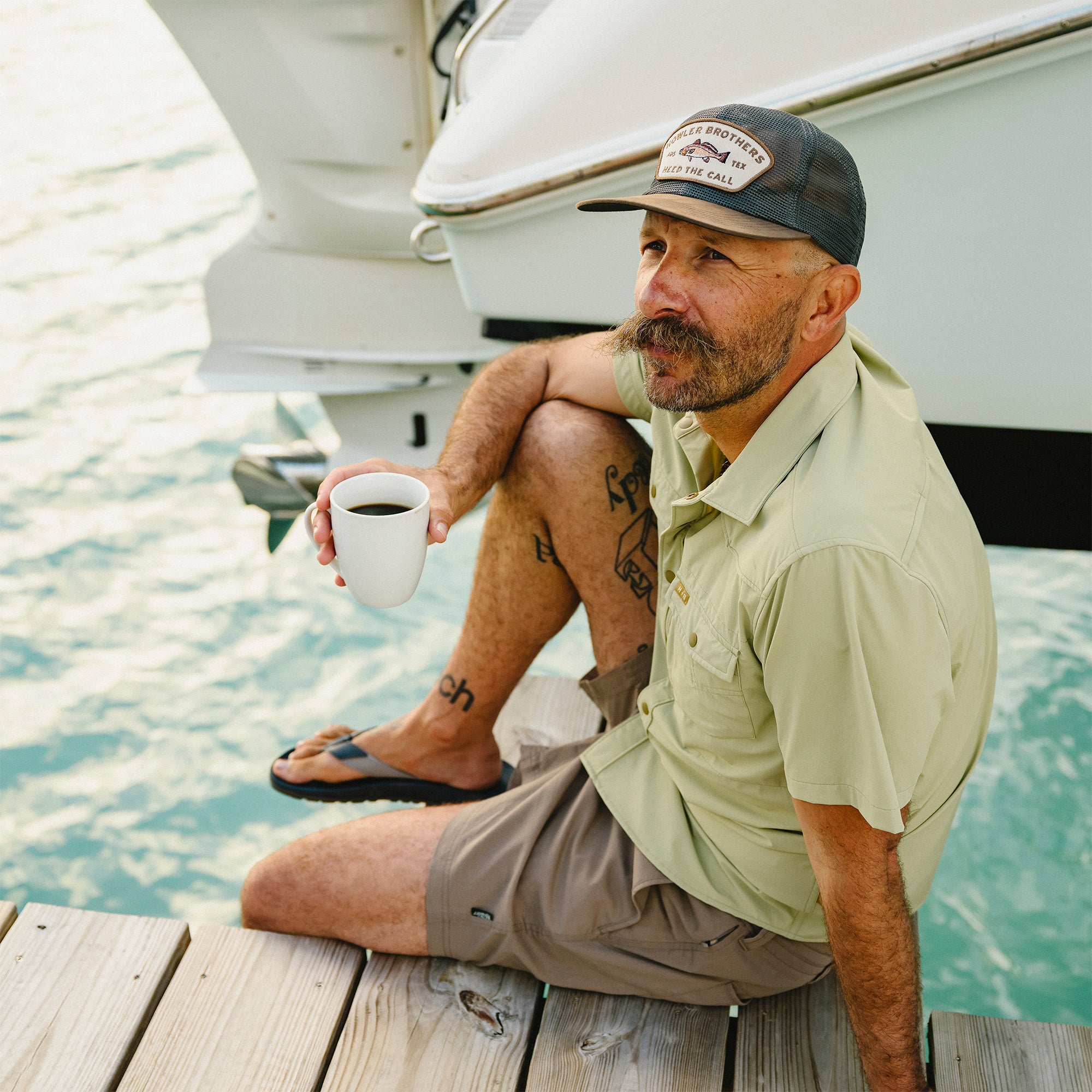 Redfish Feedstore "Brown/Grey"